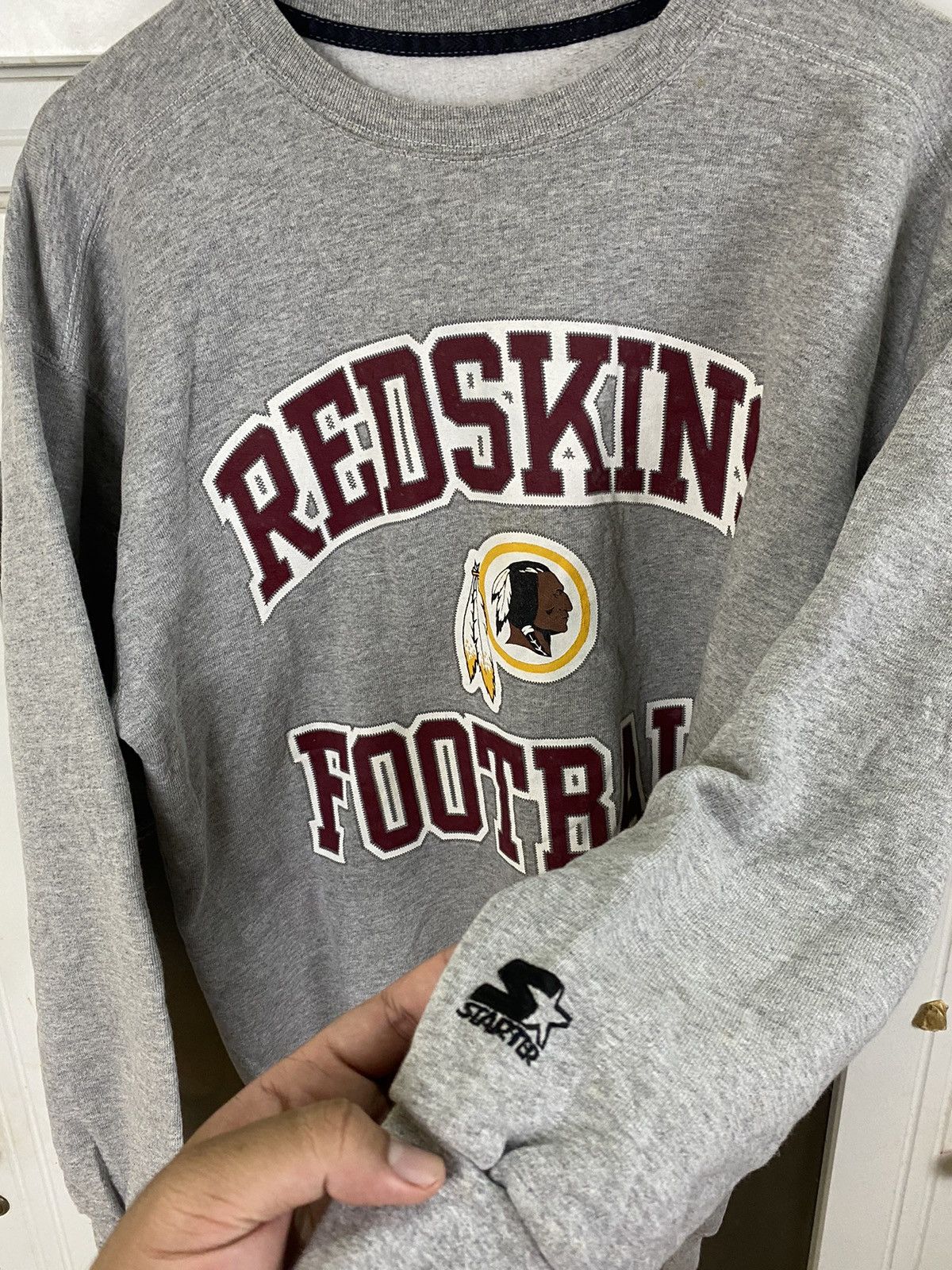 NFL Vintage NFL Redskins Starter Sweatshirt Size US L / EU 52-54 / 3 - 4 Thumbnail