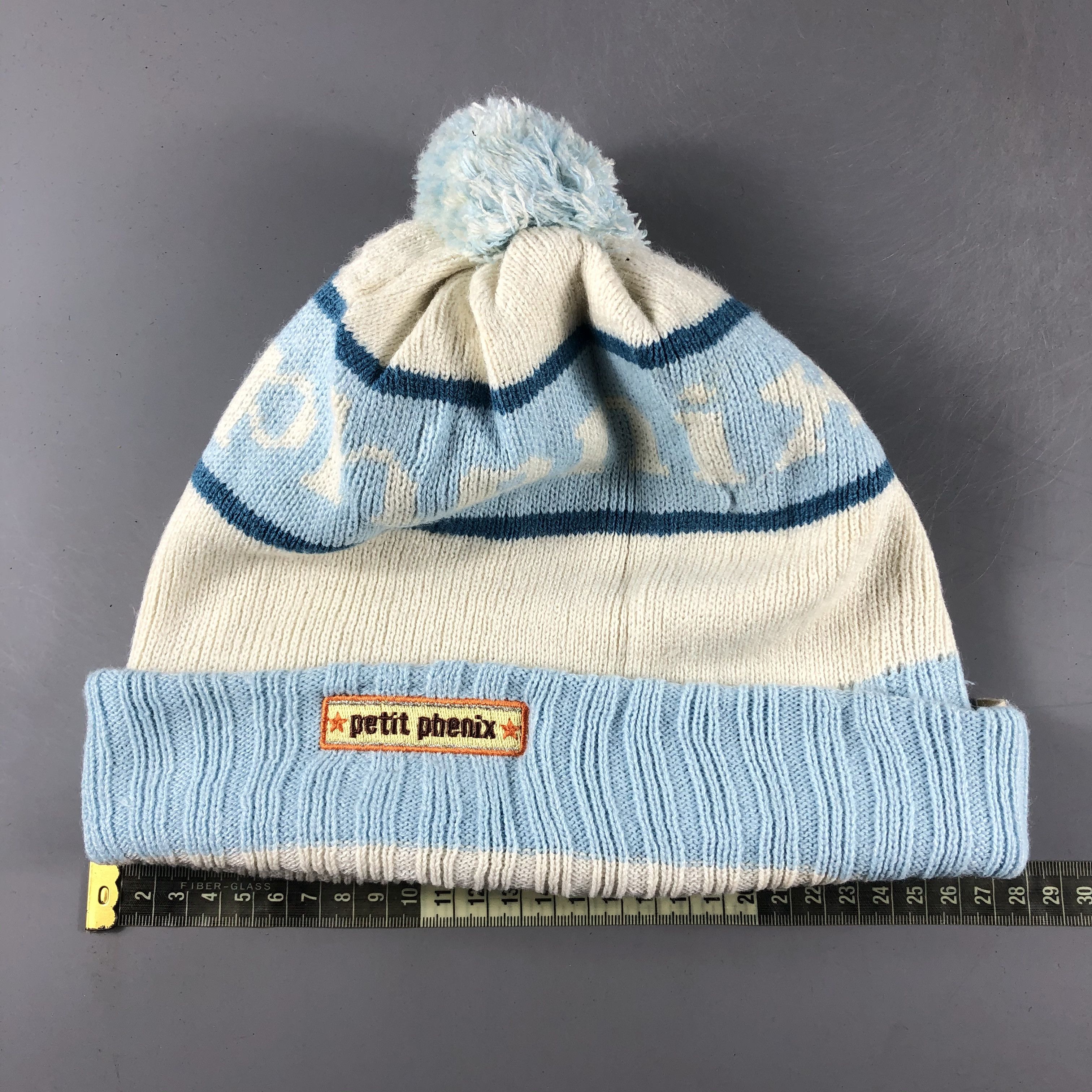 Phenix × Vintage Womens Petit Phenix Bobble Beanie Snow Hat Snow Cap -D395 Size ONE SIZE - 4 Thumbnail