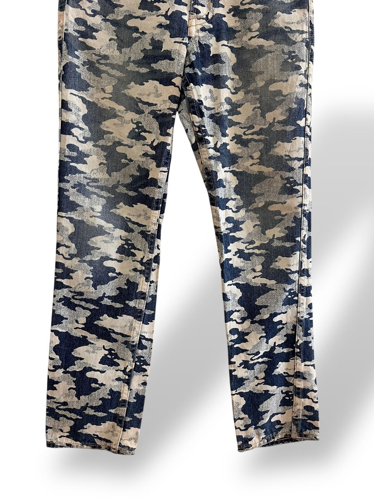 If Six Was Nine Japanese Brand Co & Lu Fullprint Jeans Size US 30 / EU 46 - 10 Thumbnail