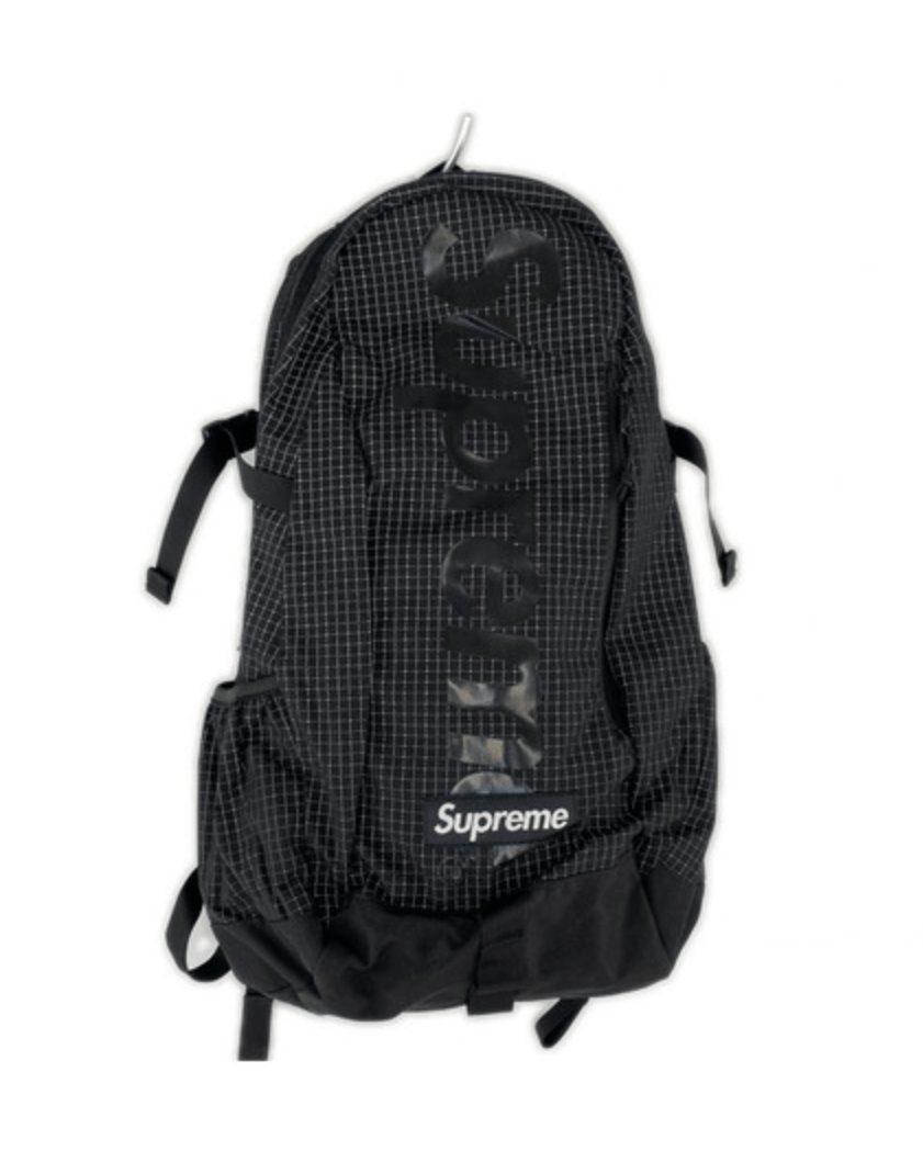Supreme Supreme 24SS Backpack Black Logo Zip Size ONE SIZE - 1 Thumbnail
