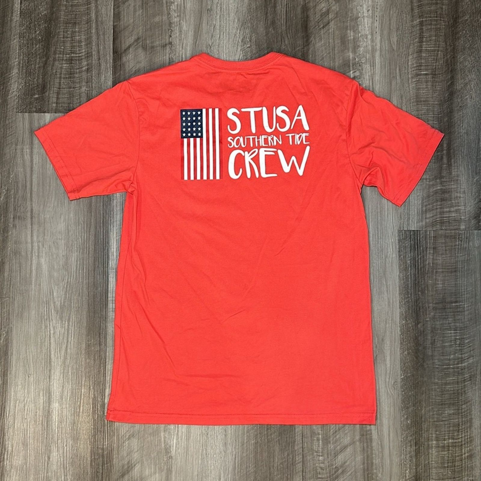 Southern Tide Southern Tide STUSA Crew Pocket Tee - Small Size US S / EU 44-46 / 1 - 3 Thumbnail