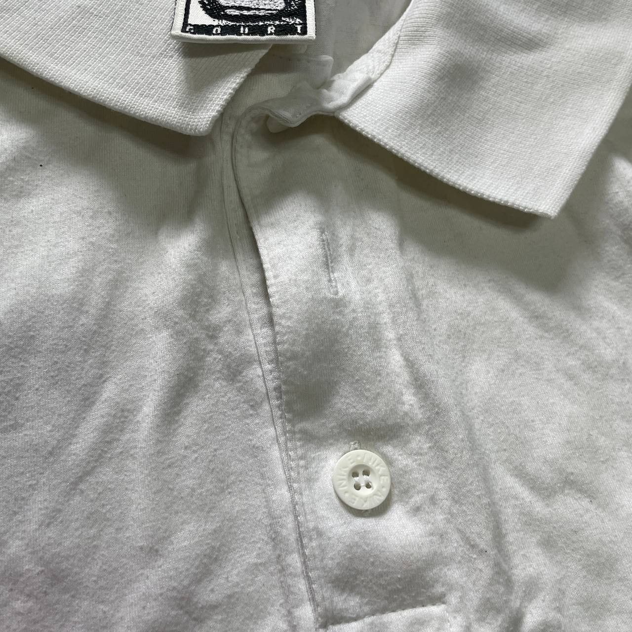 Nike × Vintage VINTAGE 90S NIKE CHALLENCE COURT RARE AWESOME POLO T SHIRT Size US L / EU 52-54 / 3 - 7 Thumbnail