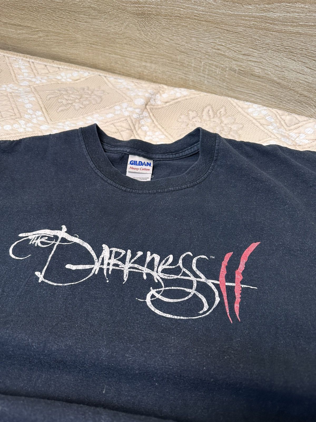 Playstation 🔥 The Darkness 2 Game T Shirt Playstation Dark Souls Halo Size US L / EU 52-54 / 3 - 3 Thumbnail