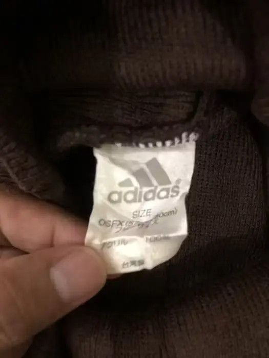 Adidas × Vintage Vintage Adidas Spell Out Beanie Hat Size ONE SIZE - 6 Thumbnail