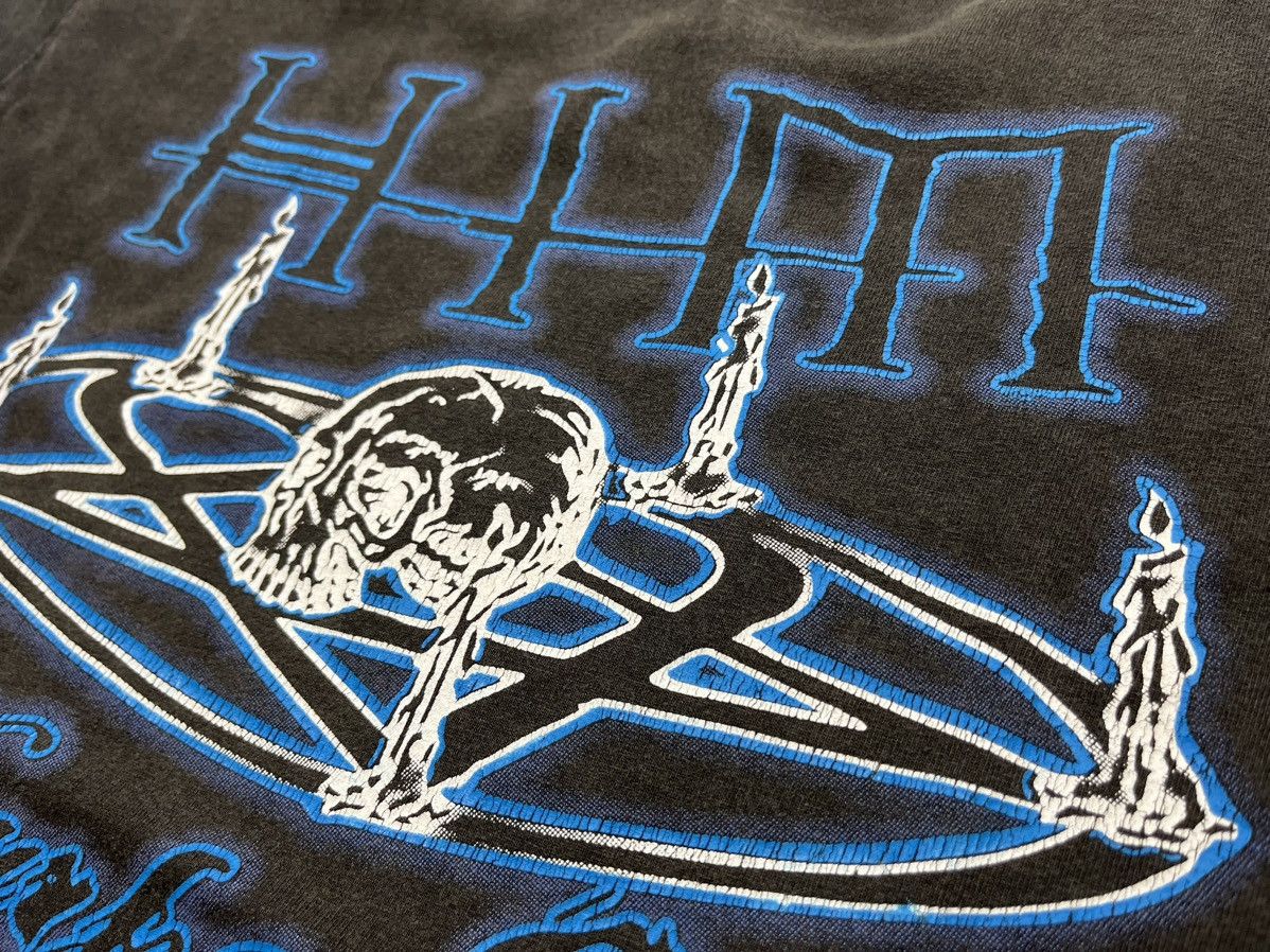 Band Tees Vintage 00s Y2K 2005 H.I.M Dark Light Gothic Rock Size US M / EU 48-50 / 2 - 3 Thumbnail