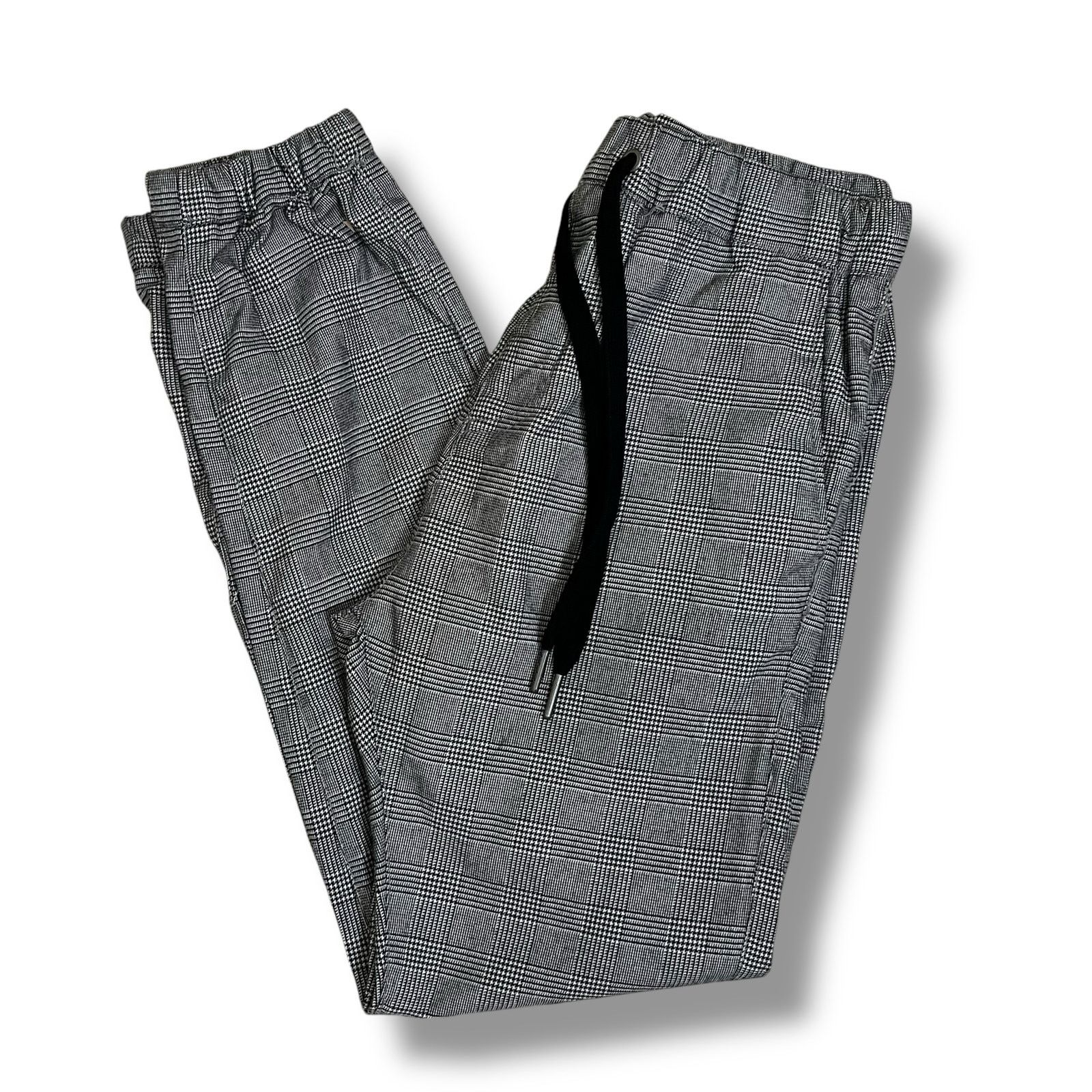 Cotton On Cotton On Drake drawstring plaid houndstooth joggers NEW Size US 28 / EU 44 - 2 Thumbnail