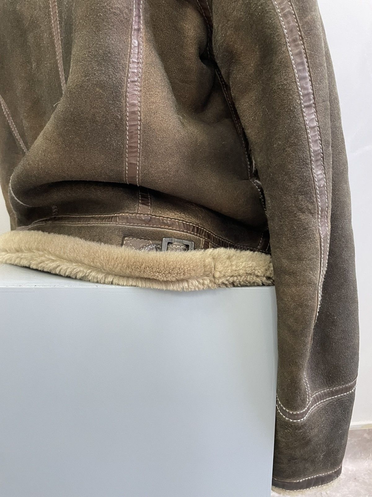 14th Addiction B 2 shearling leather fur military jacket if six was nine Size US M / EU 48-50 / 2 - 13 Thumbnail