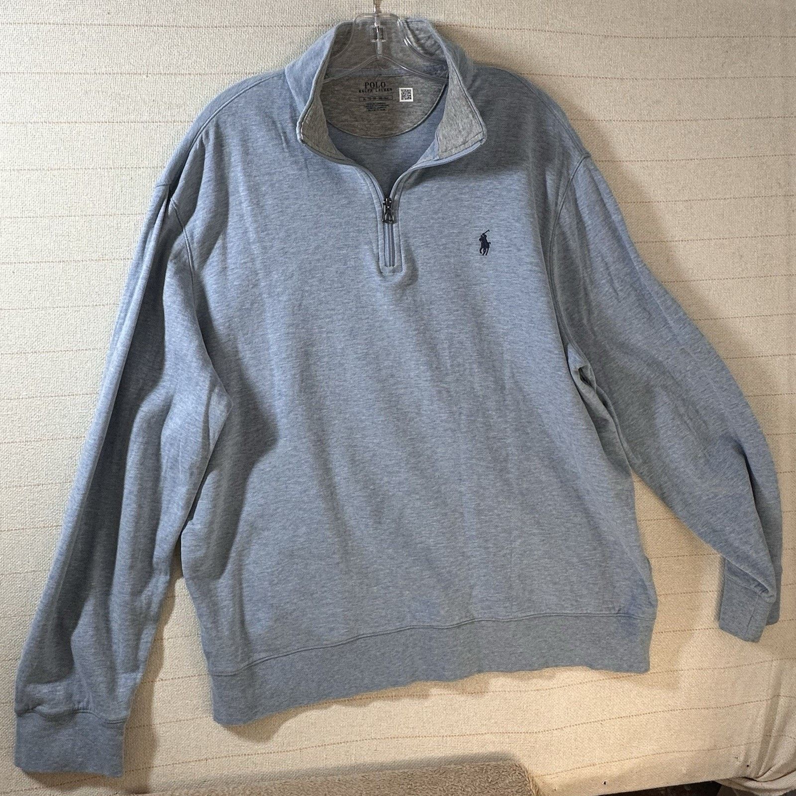 Ralph Lauren POLO RALPH LAUREN PULLOVER QUARTER-ZIP THERMAL SWEATER Size US XL / EU 56 / 4 - 1 Thumbnail