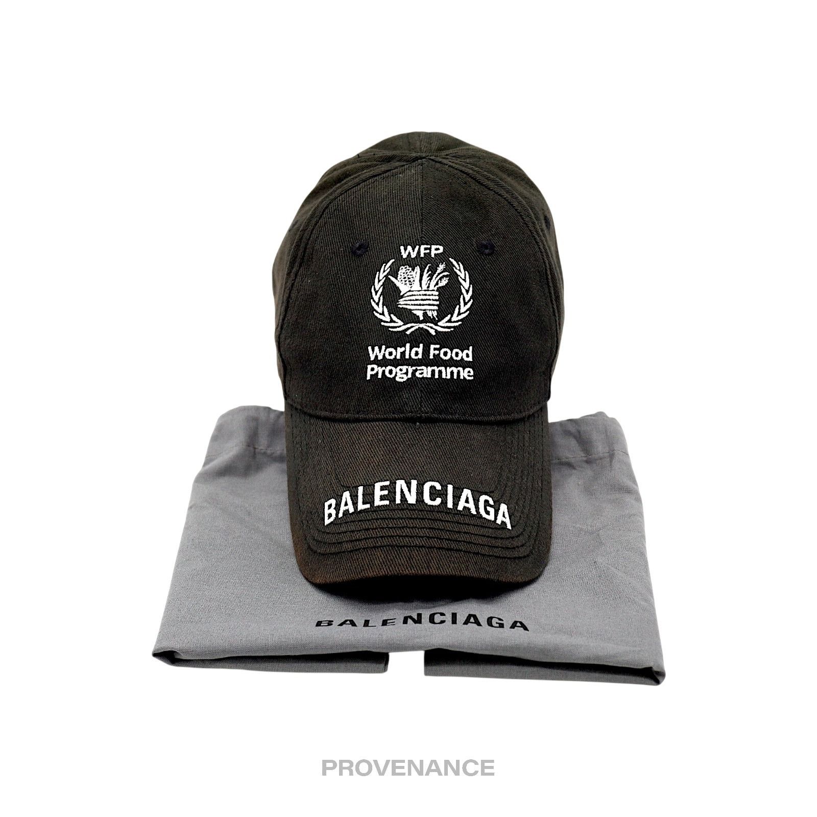 Balenciaga Faded Balenciaga WFP World Food Programme Cap Hat | Grailed