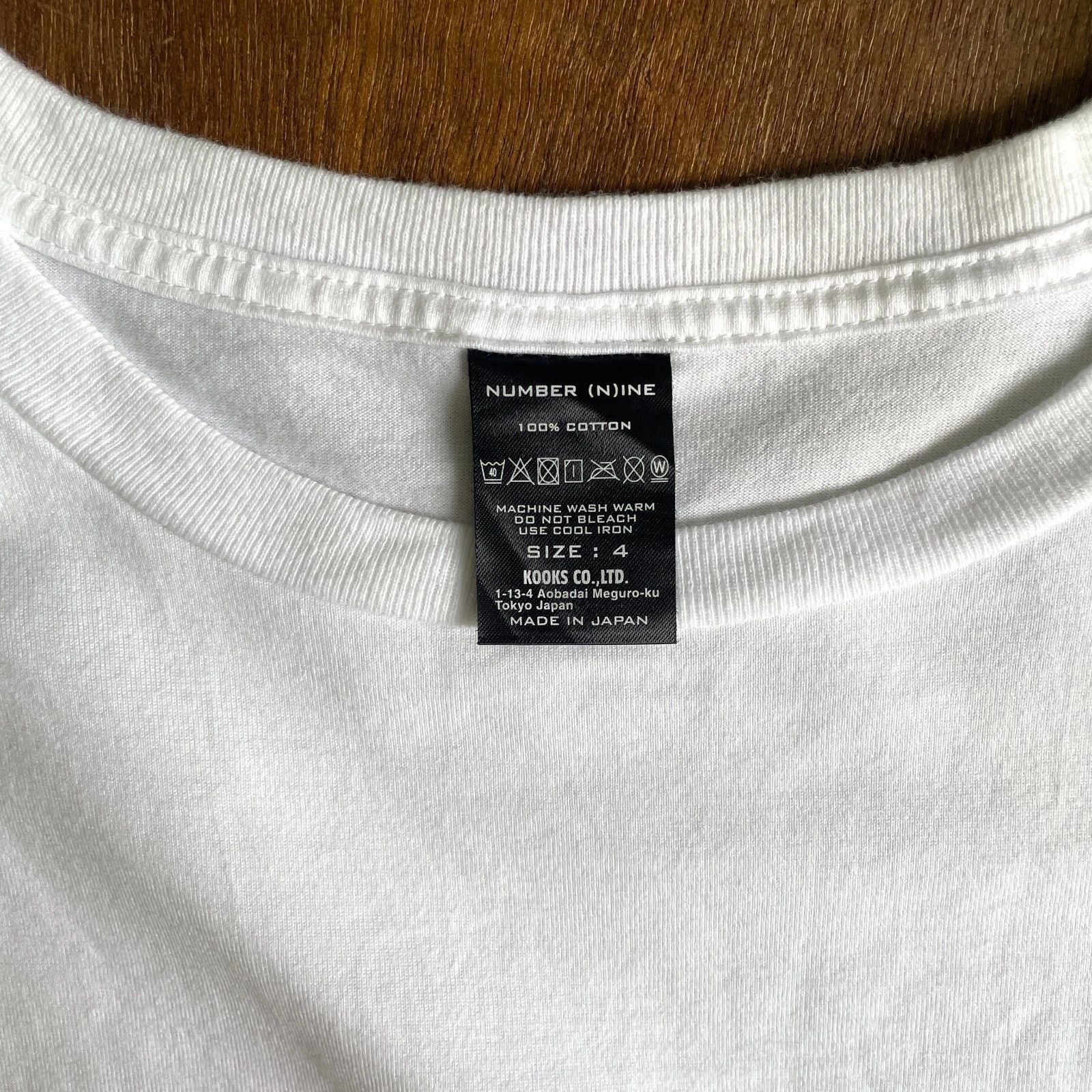 Number (N)ine NUMBER (N)INE Milk & Cookies Tee sz.L Size US L / EU 52-54 / 3 - 3 Thumbnail