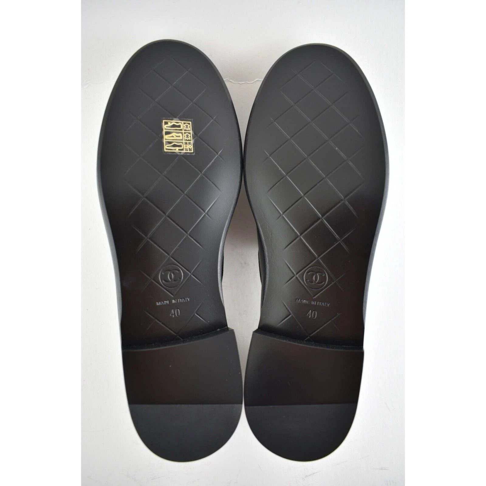 Chanel REV Quilted Flap Turnlock CC Mule Slip On Flat Loafer 40 Size US 10 / IT 40 - 12 Thumbnail