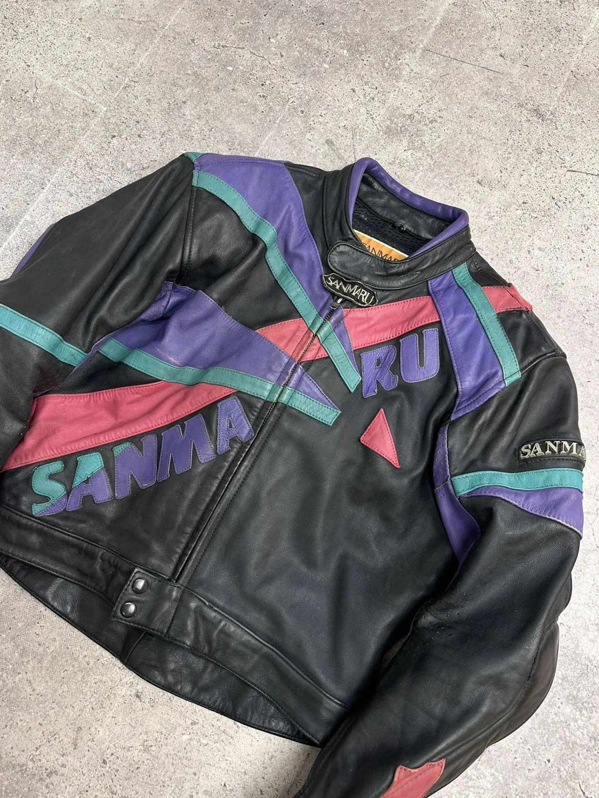 Diesel Black Leather Jacket Vintage Cropped Avantgarde Diesel Style Size US M / EU 48-50 / 2 - 2 Thumbnail