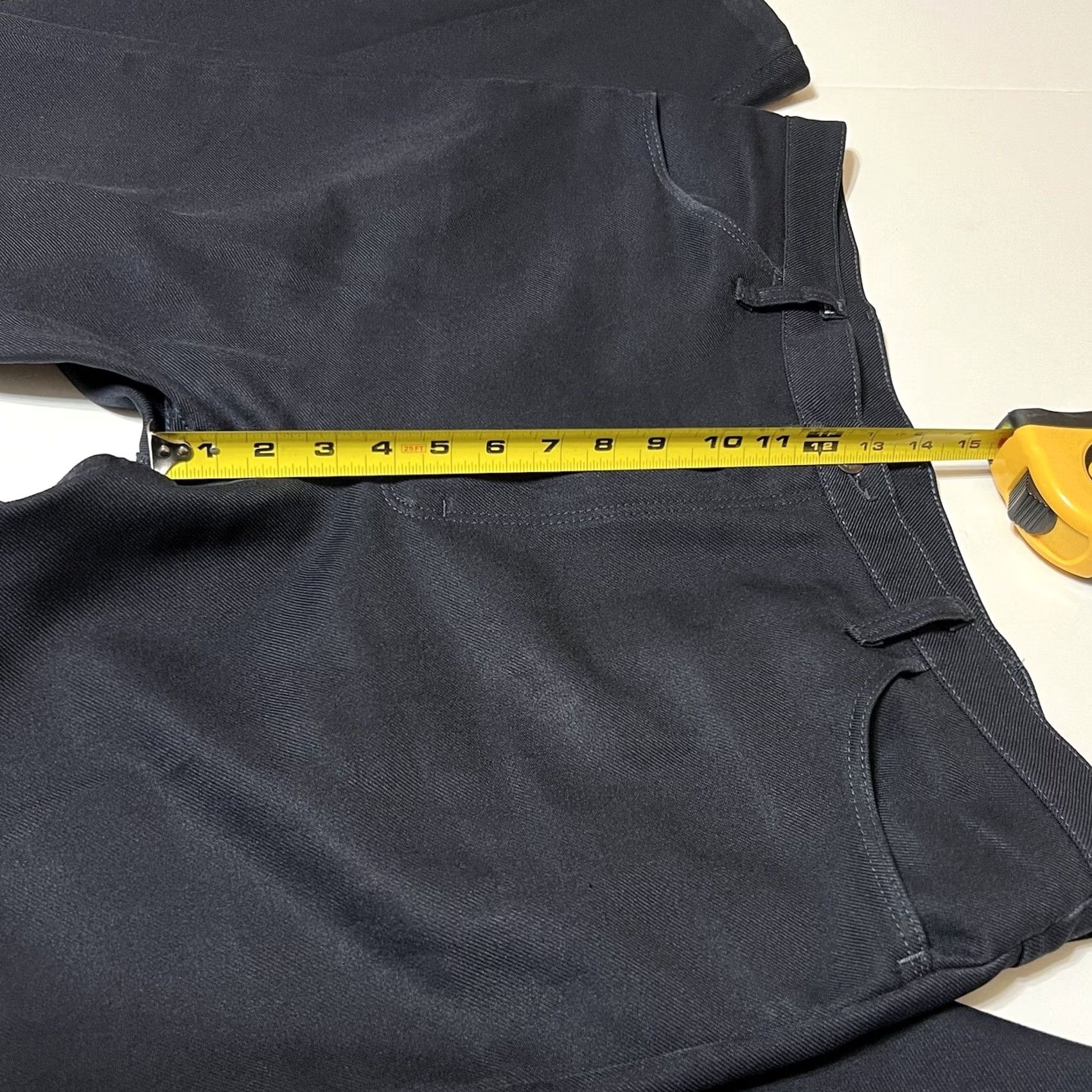 Wrangler VINTAGE Wrangler Wrangler Wrancher Pants Mens 40x28 Blue Polyester 5-Pocket Dress Straight Waist 40 Inseam 28 Pattern Solid Cap URL Size US 40 / EU 56 - 4 Thumbnail