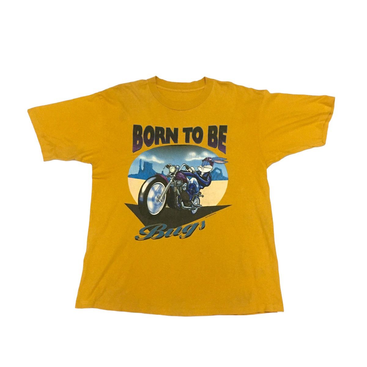 Vintage × Warner Bros Vintage 1995 Born To Be Bugs Size US M / EU 48-50 / 2 - 1 Thumbnail