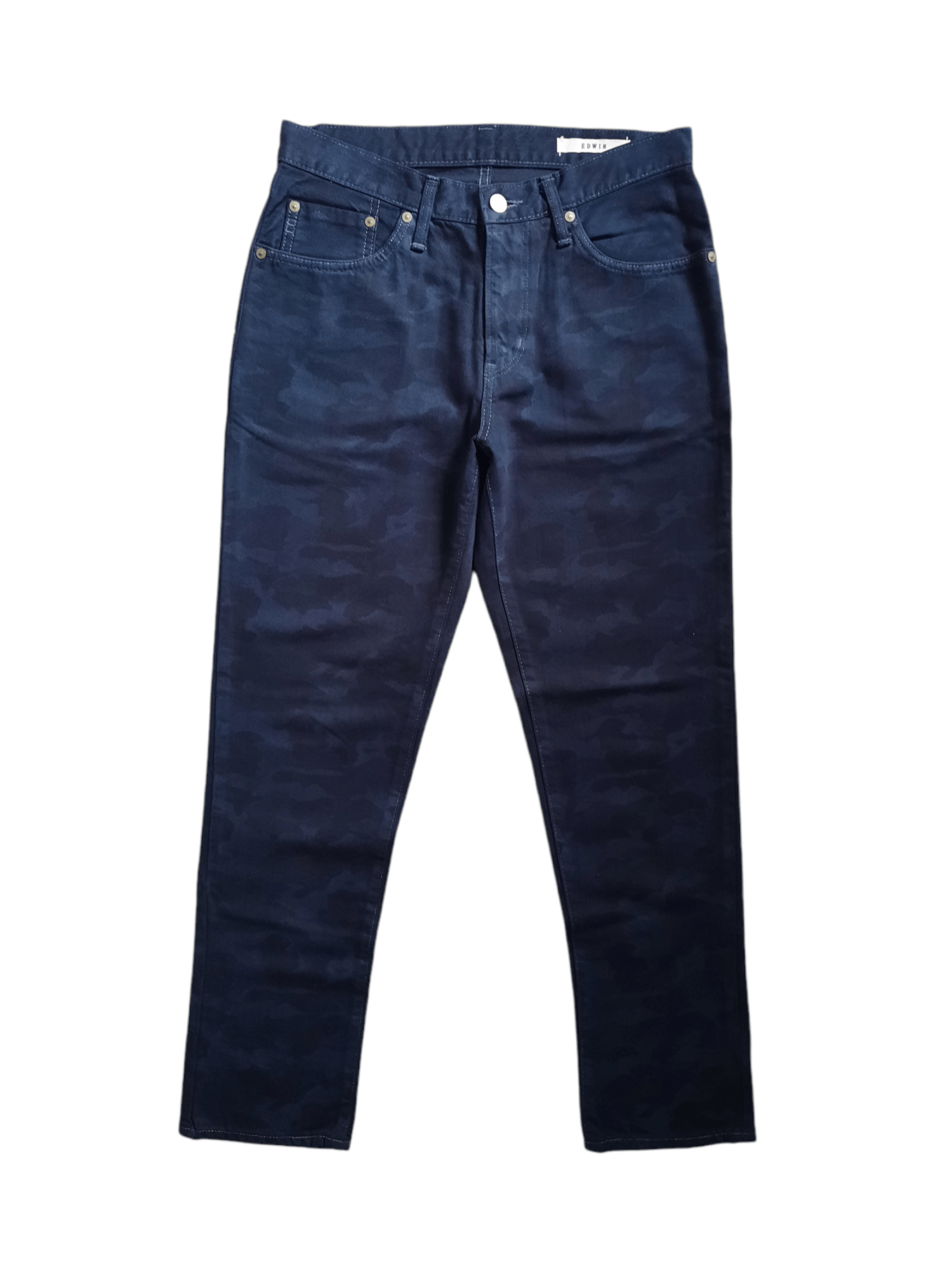 🔥Edwin dark blue camo army color jeans