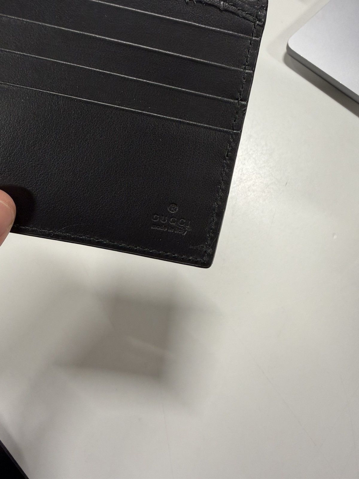 Gucci Gucci GG Emblem Leather Wallet NEW 625$ Size ONE SIZE - 5 Thumbnail