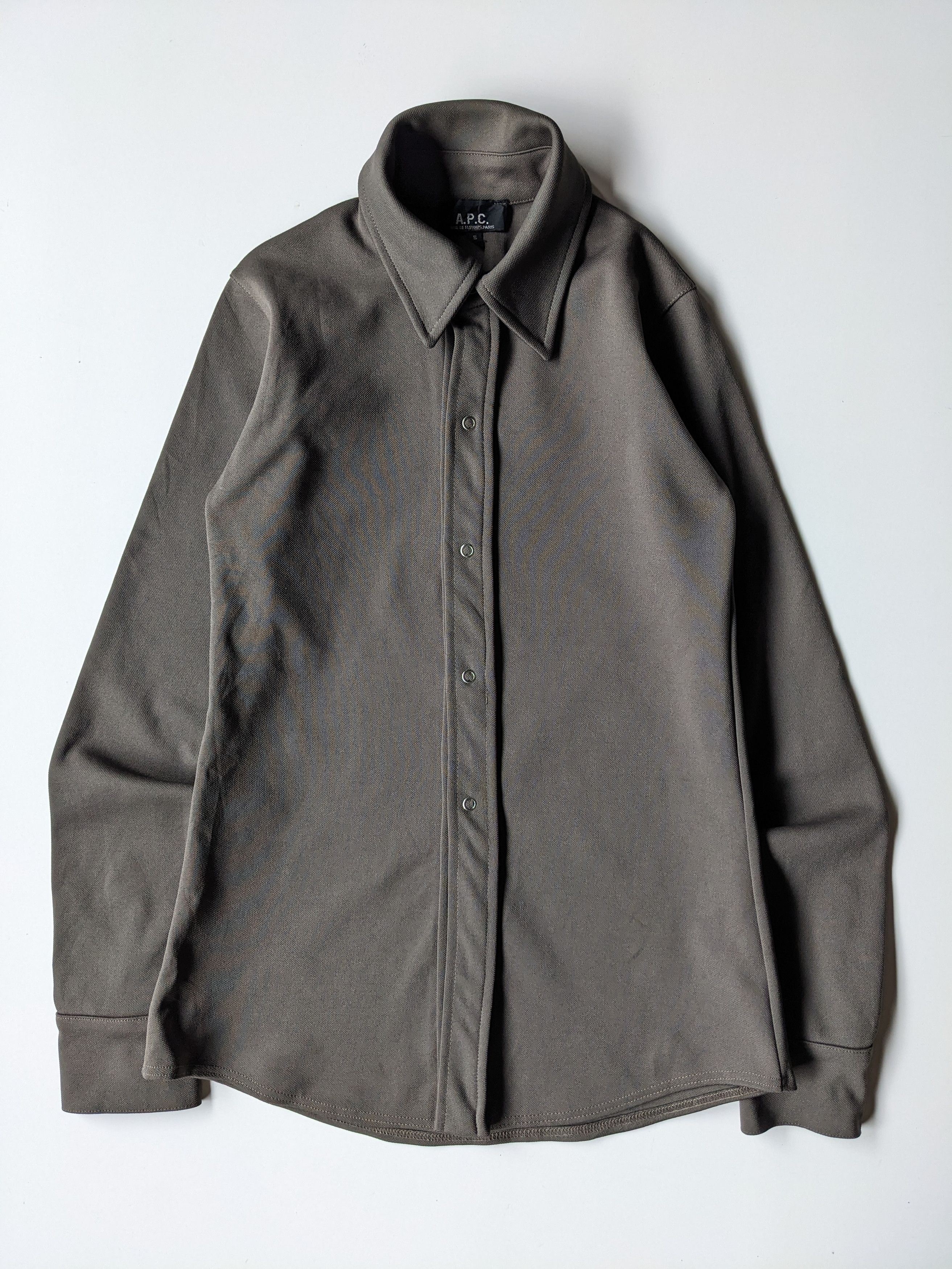 A.P.C. × Japanese Brand A.P.C plain button up shirt Size US S / EU 44-46 / 1 - 1 Thumbnail