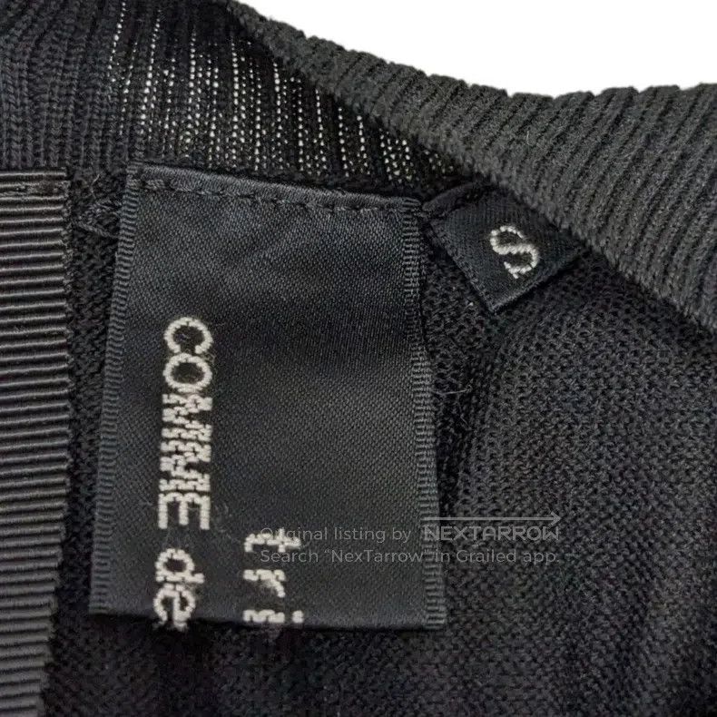 Comme des Garcons Comme Des Garcons Jeweled back-knit sweater Size S / US 4 / IT 40 - 6 Thumbnail