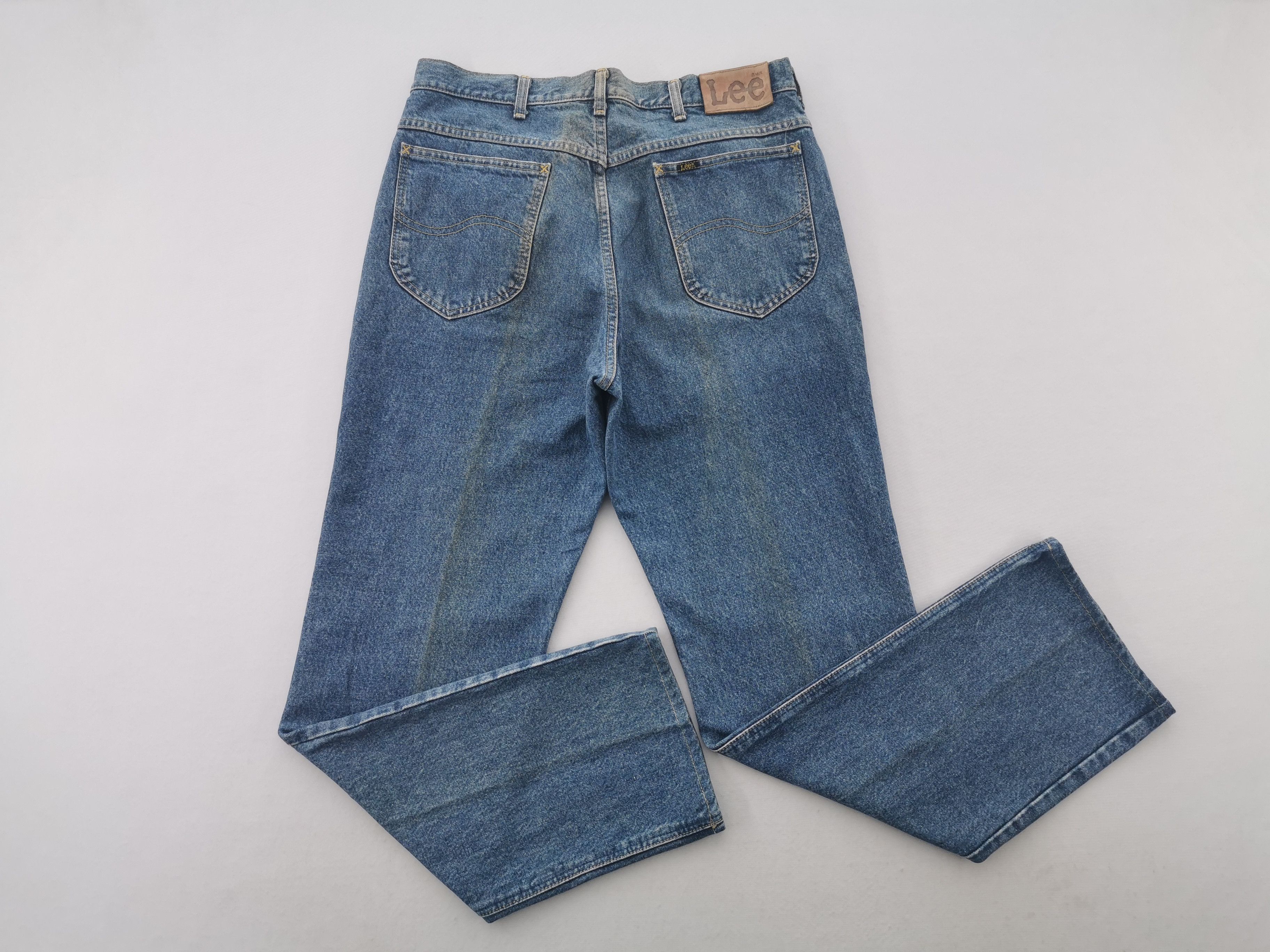 Lee Vintage 90's Lee Denim Jeans Made In Japan Size 33/36x33 Size US 33 - 5 Thumbnail