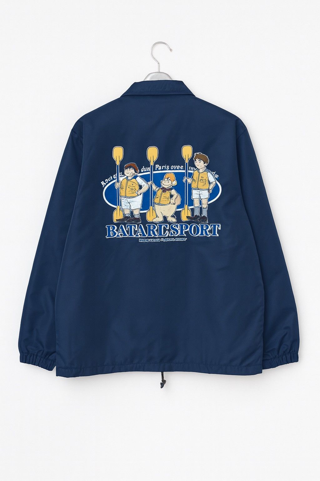 Japanese Brand Vintage Zero One Batari Sport Nylon Coach Jacket – Navy Blue Size US M / EU 48-50 / 2 - 1 Thumbnail