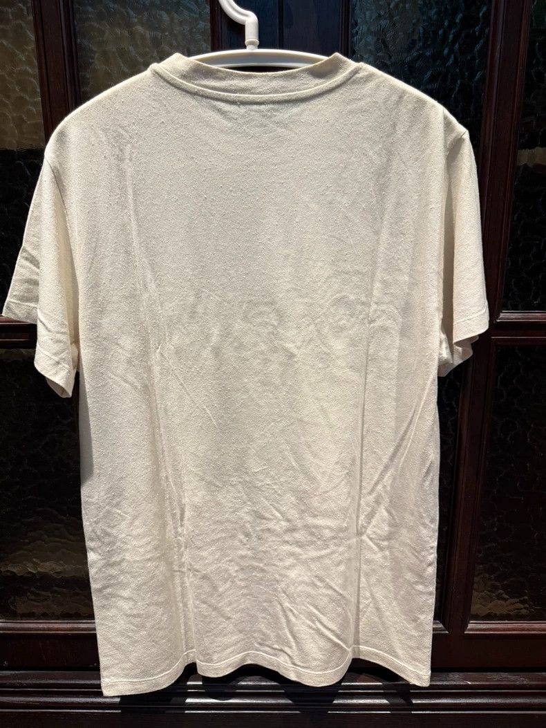 Loewe LOEWE Make a beige colored lettered short sleeve T-shirt Size XS / US 0-2 / IT 36-38 - 2 Thumbnail