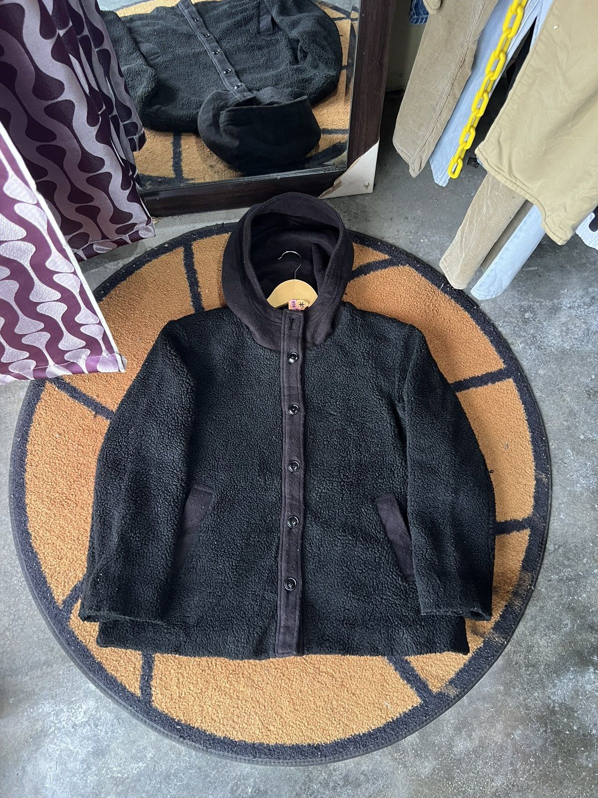 🔥Golden Bear Deep Pile Sherpa Button Jacket