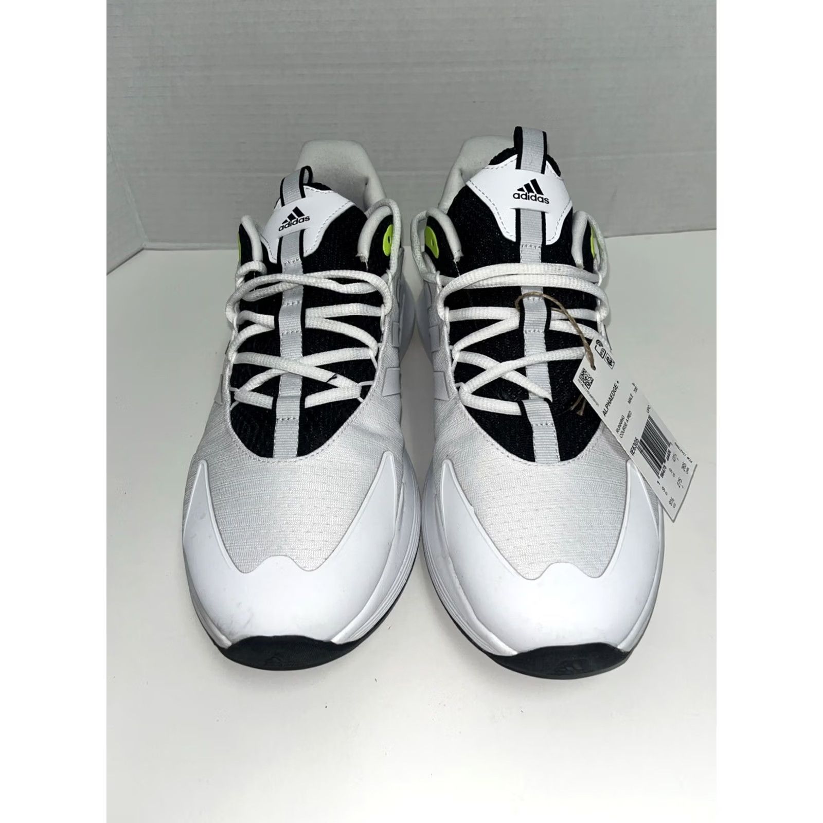 Adidas adidas Mens White Size Men AlphaEdge Size US 10 / EU 43 - 2 Thumbnail