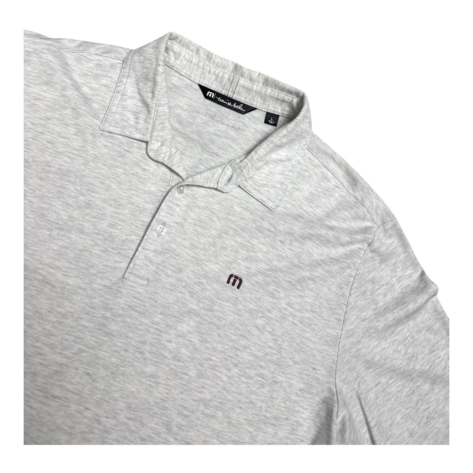 TravisMathew TRAVIS MATHEWS Golf Lightweight Polo Tee Shirt Large Size US L / EU 52-54 / 3 - 3 Thumbnail