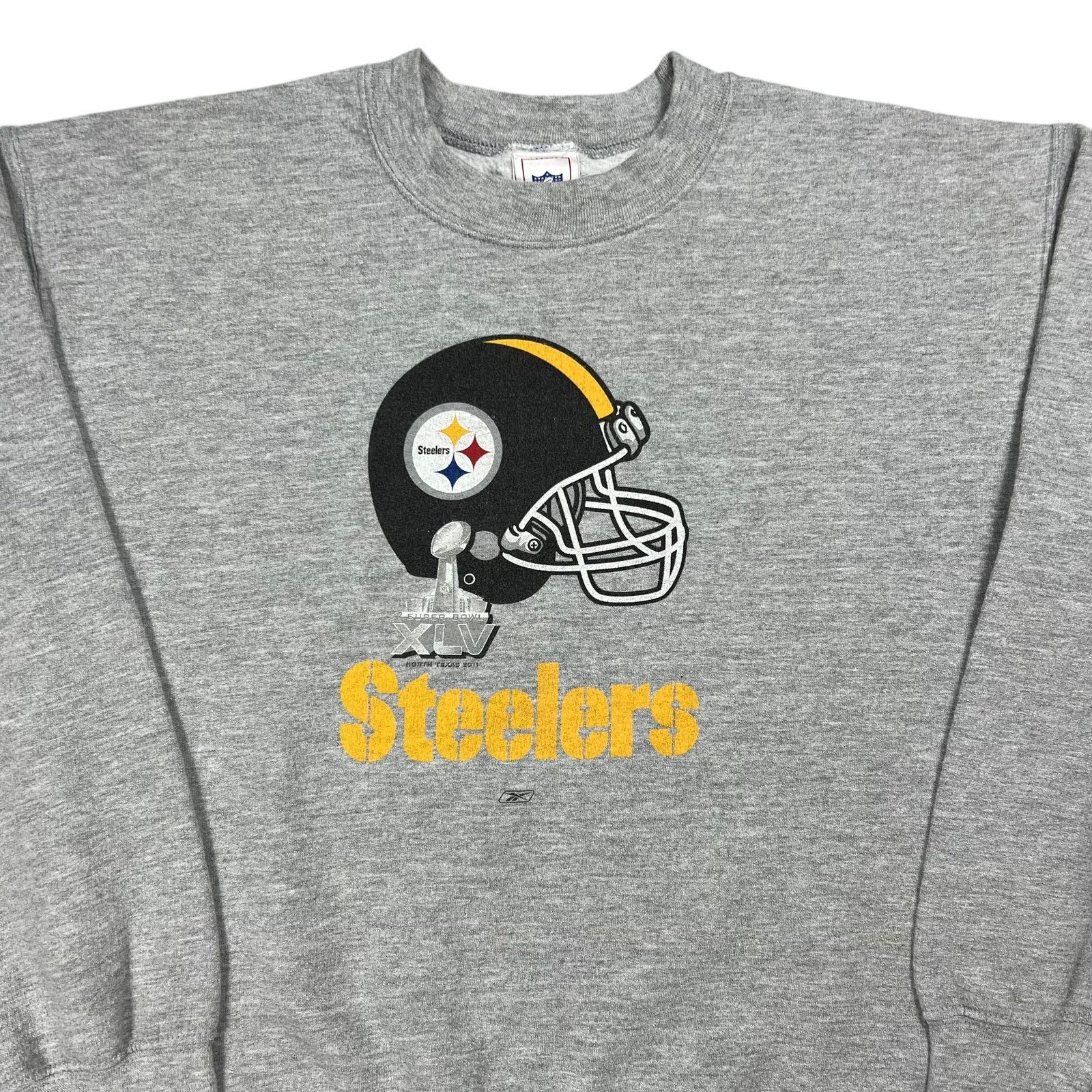 NFL 2011 Pittsburgh Steelers Super Bowl XLV NFL crewneck (M) Size US M / EU 48-50 / 2 - 2 Thumbnail
