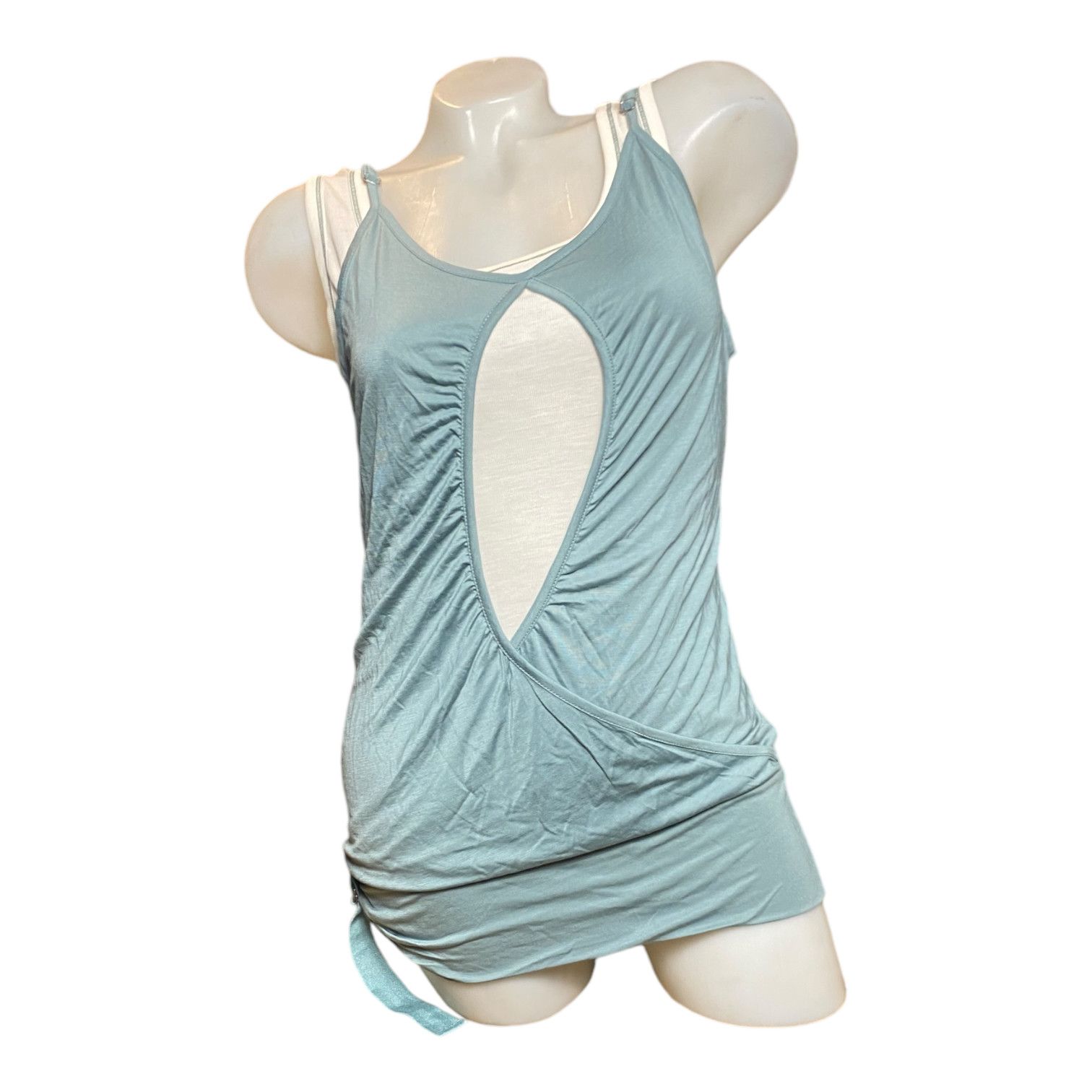 Cop Copine The Cop Copine Draped Double Top Size S / US 4 / IT 40 - 2 Thumbnail