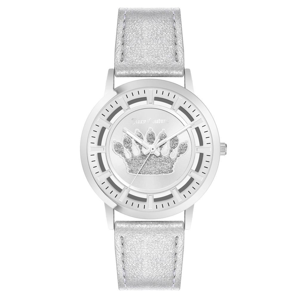 Juicy Couture Silver Polipriel Women's Watch Size ONE SIZE - 1 Thumbnail