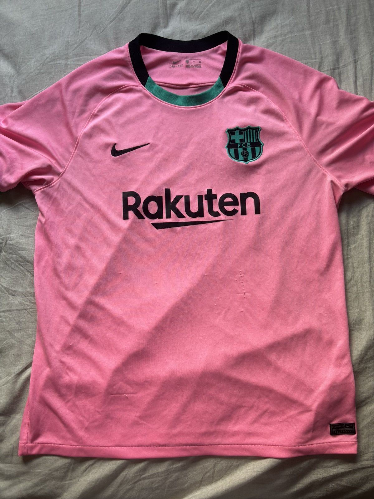 Nike Barcelona 2020-21 third jersey Size US XL / EU 56 / 4 - 1 Thumbnail