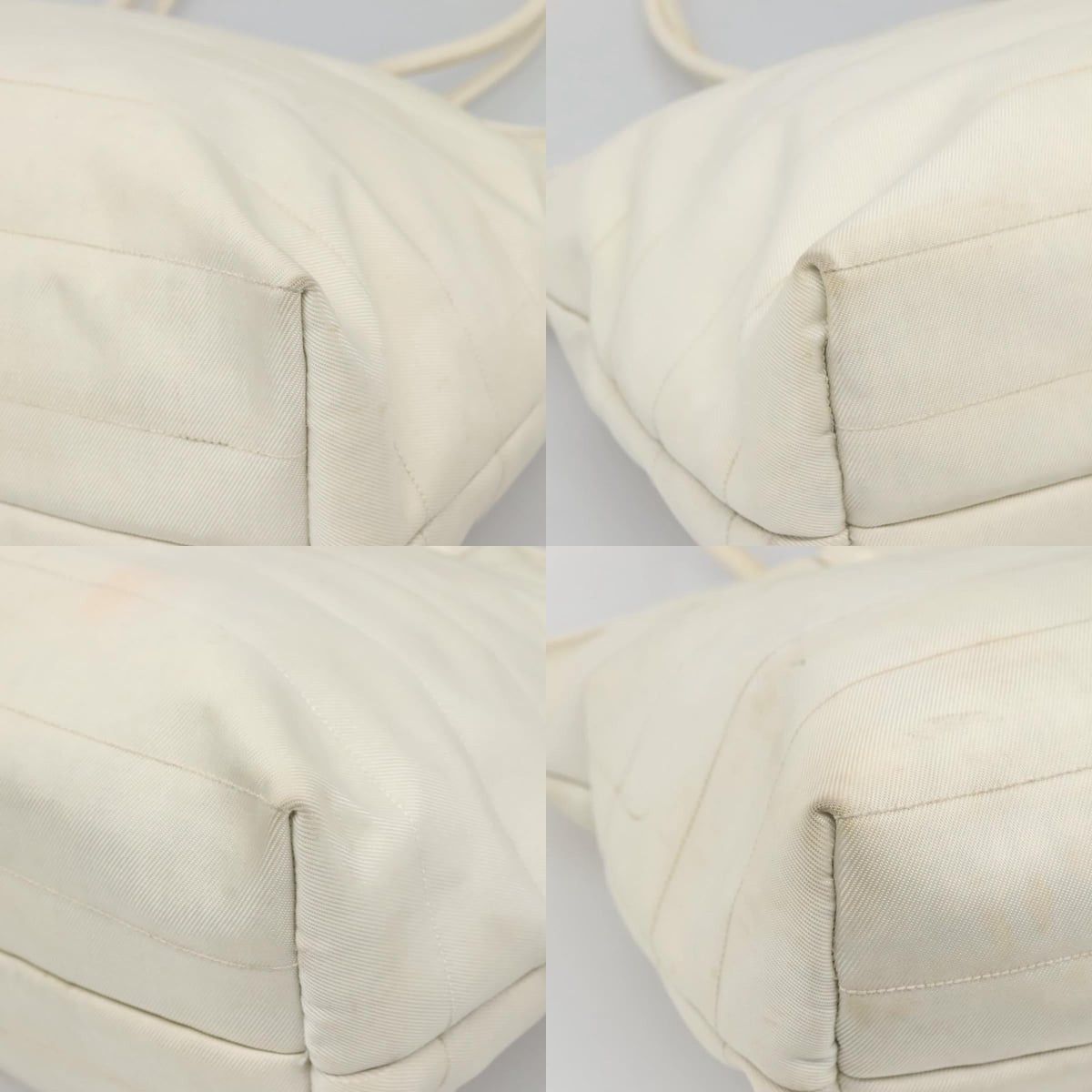 Gucci GUCCI Shoulder Bag Nylon White 002 123 002 123 Size ONE SIZE - 10 Thumbnail