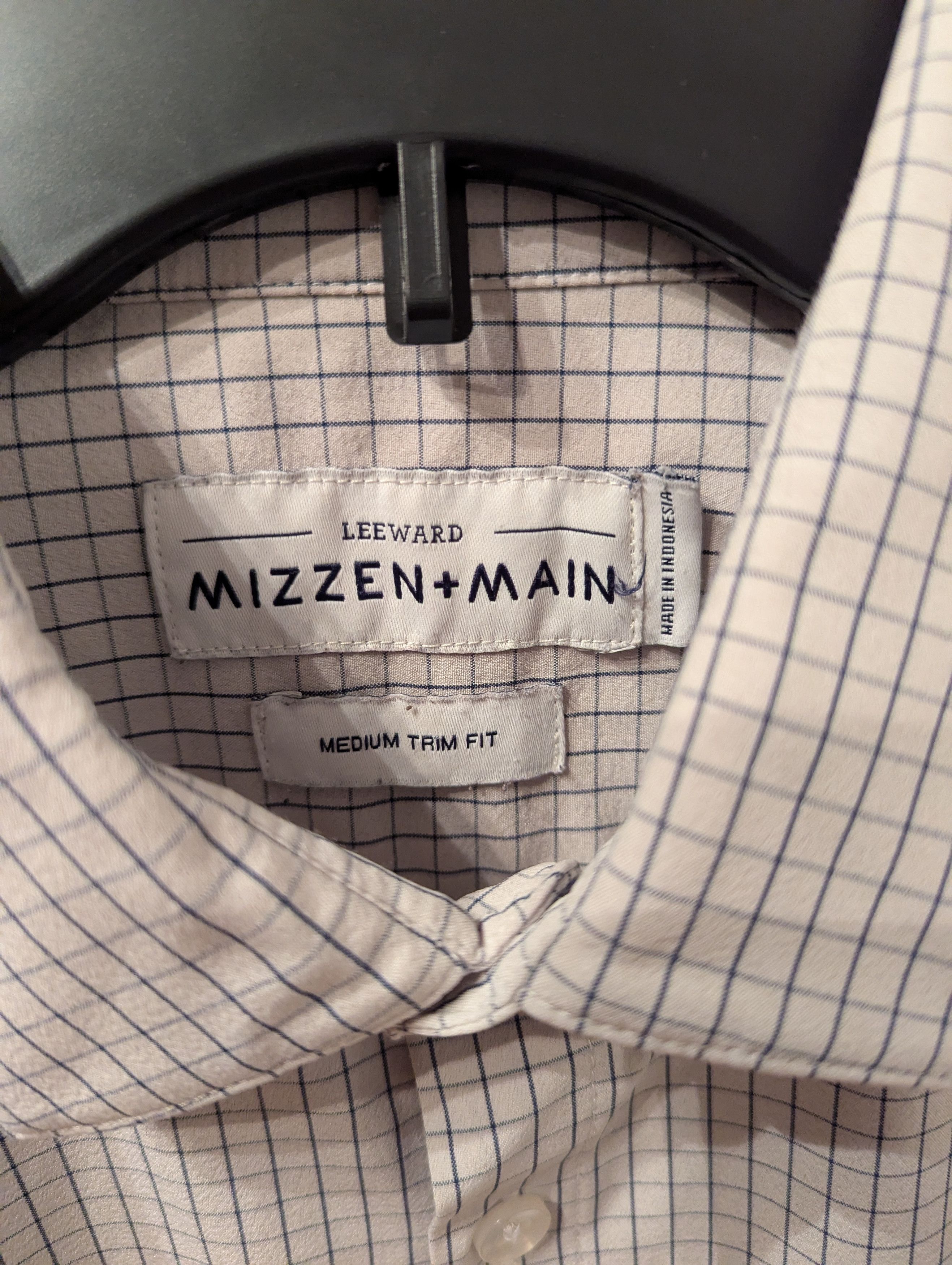 Mizzen+Main Leeward Dress Shirt Size US M / EU 48-50 / 2 - 2 Thumbnail