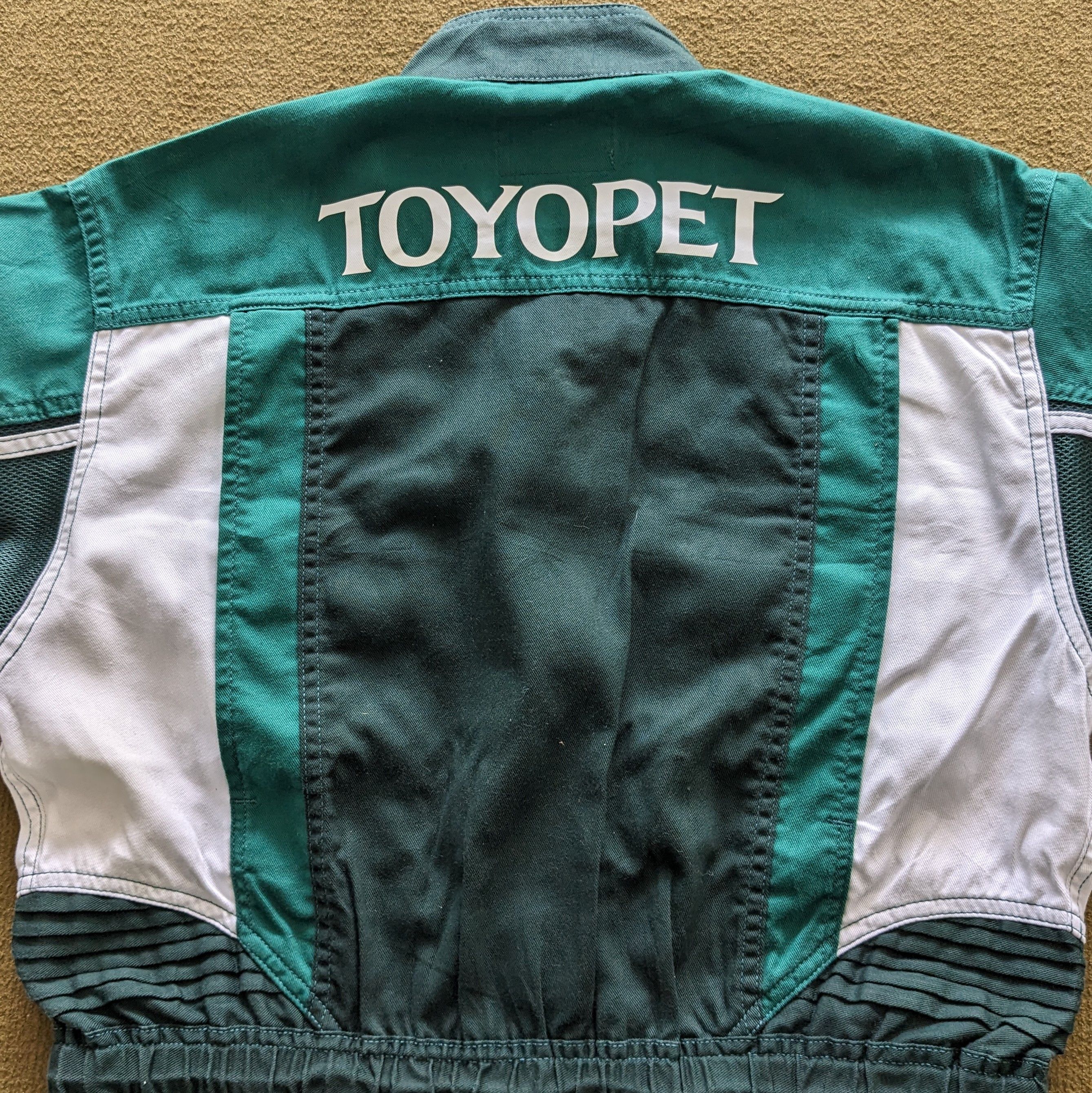 Vintage Vintage TOYOPET TOYOTA Racing Coverall Workwear Jacket Size US M / EU 48-50 / 2 - 3 Thumbnail