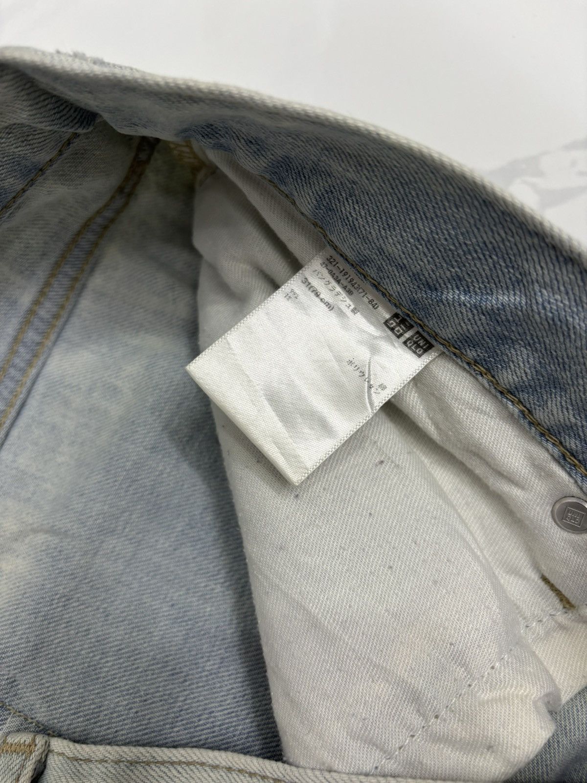 Jean × Undercover × Uniqlo Vintage Uniqlo Japan Distressed Denim Jeans Size US 34 / EU 50 - 10 Thumbnail