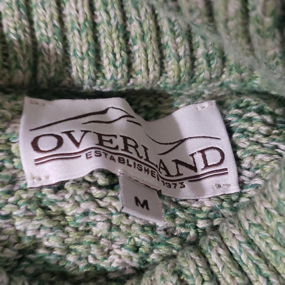 Designer CT1954 Overland Green Mock Neck Long Sleeve Winter Sweater M Size M / US 6-8 / IT 42-44 - 5 Thumbnail