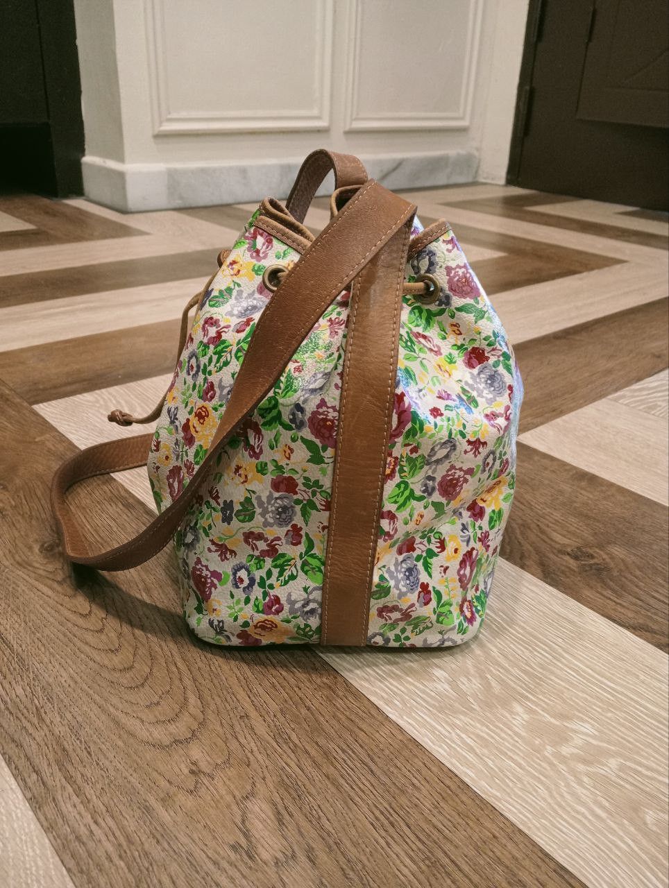 Kenzo VINTAGE KENZO PARIS FLORAL CROSSBODY BAG Size ONE SIZE - 4 Thumbnail