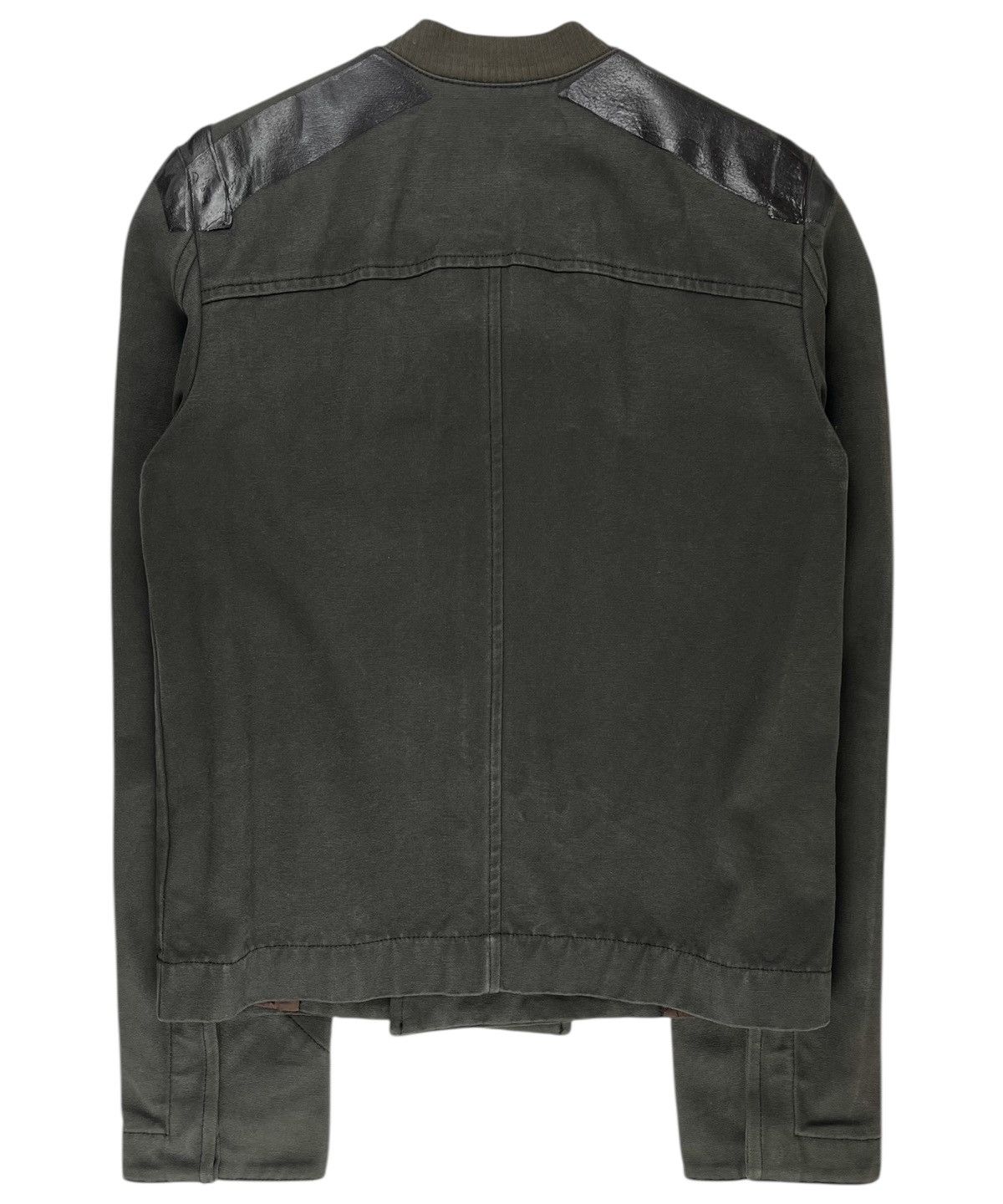 Rick Owens SS05 Rick Owens Scorpio Rubber Taped Flight Jacket Bomber Size US S / EU 44-46 / 1 - 2 Thumbnail