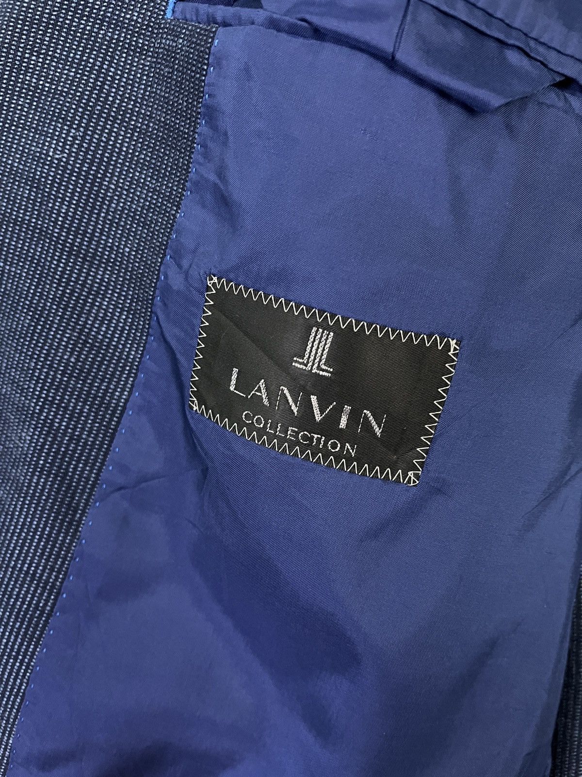 Lanvin × Vintage Lanvin Collection Wool / Silk Blazer Size 40R - 10 Thumbnail