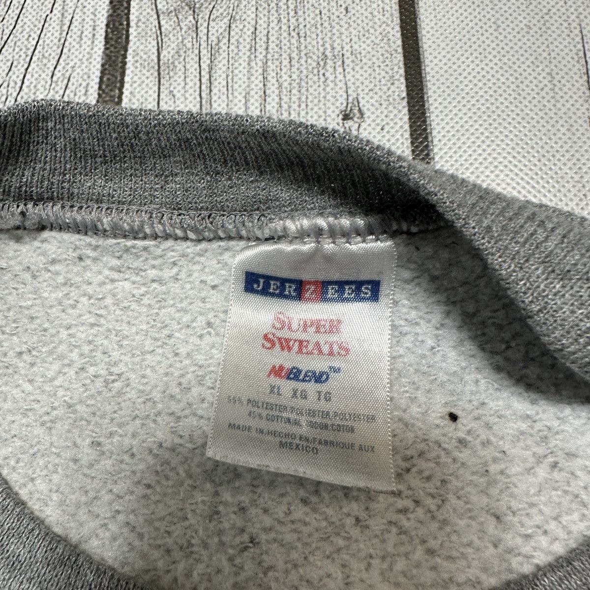 Jerzees × Vintage Vintage Football sweatshirt Size US XL / EU 56 / 4 - 4 Thumbnail