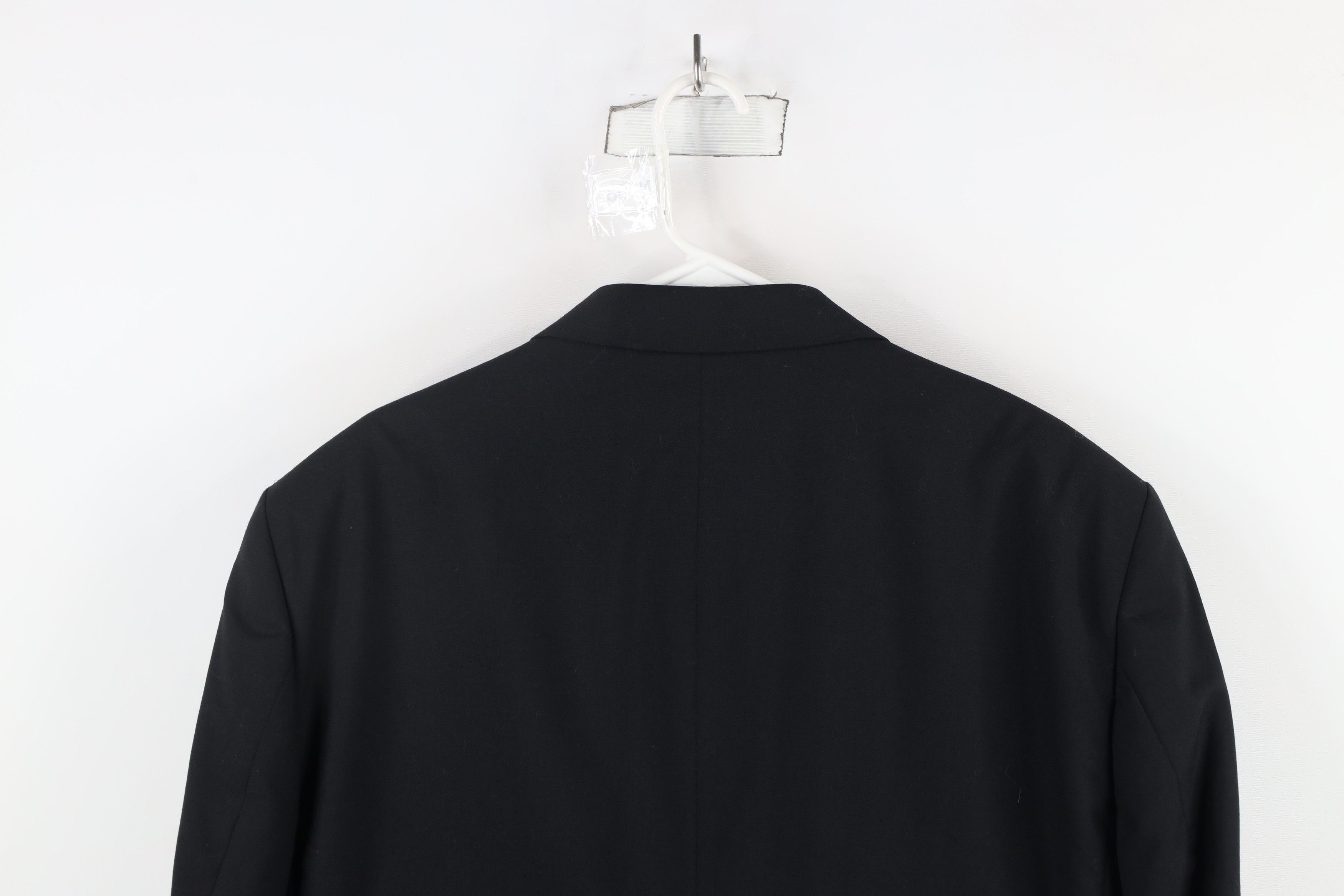 Vintage New Stafford Prom Wedding Tuxedo Suit Coat Jacket Black Size US L / EU 52-54 / 3 - 16 Thumbnail