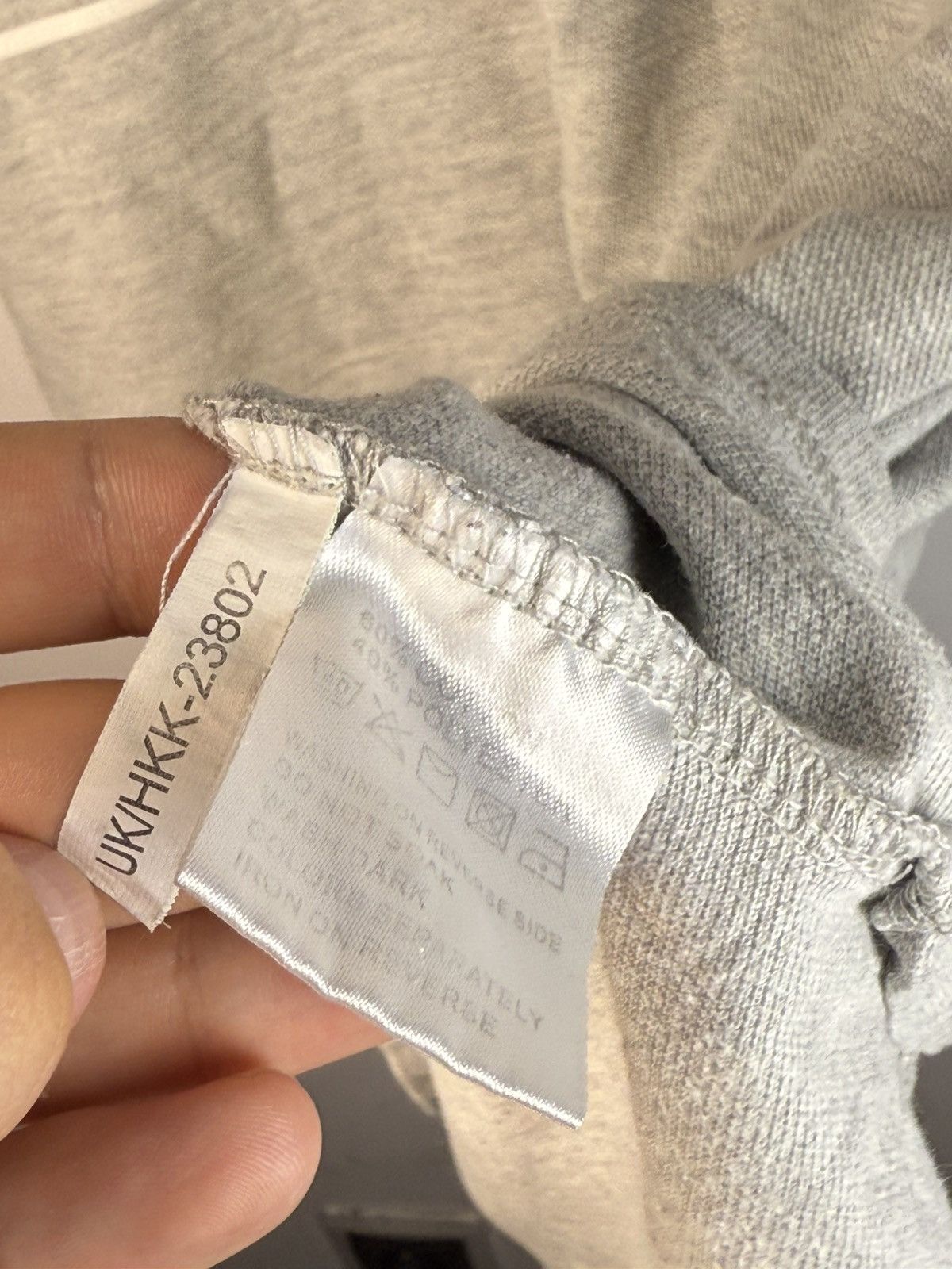 Yves Saint Laurent Grey YSL Polo Shirt Spell Out YSL Shirt YSL Tee Size US L / EU 52-54 / 3 - 6 Thumbnail