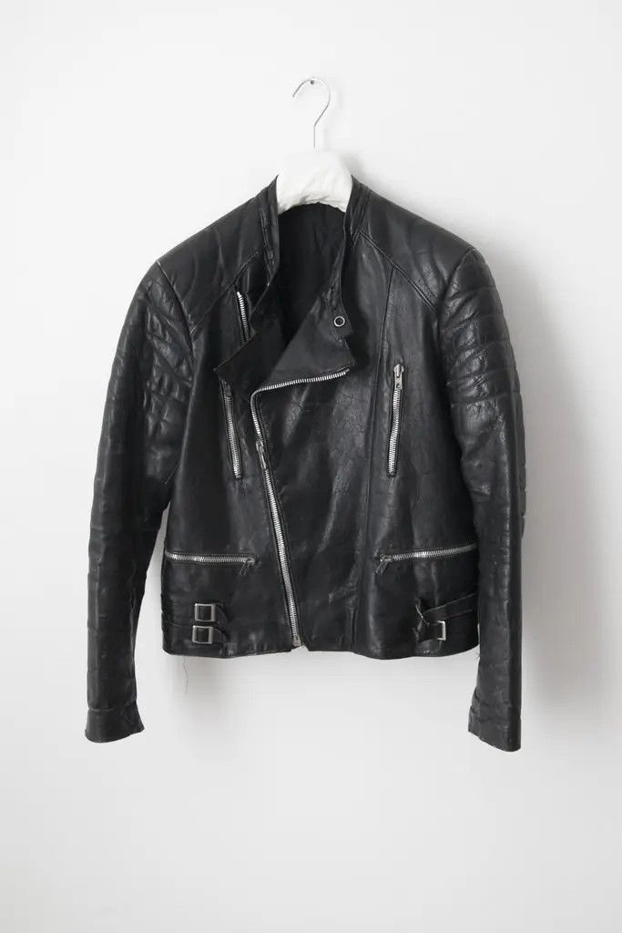 Vintage Vintage rider leather jacket Size US S / EU 44-46 / 1 - 1 Thumbnail