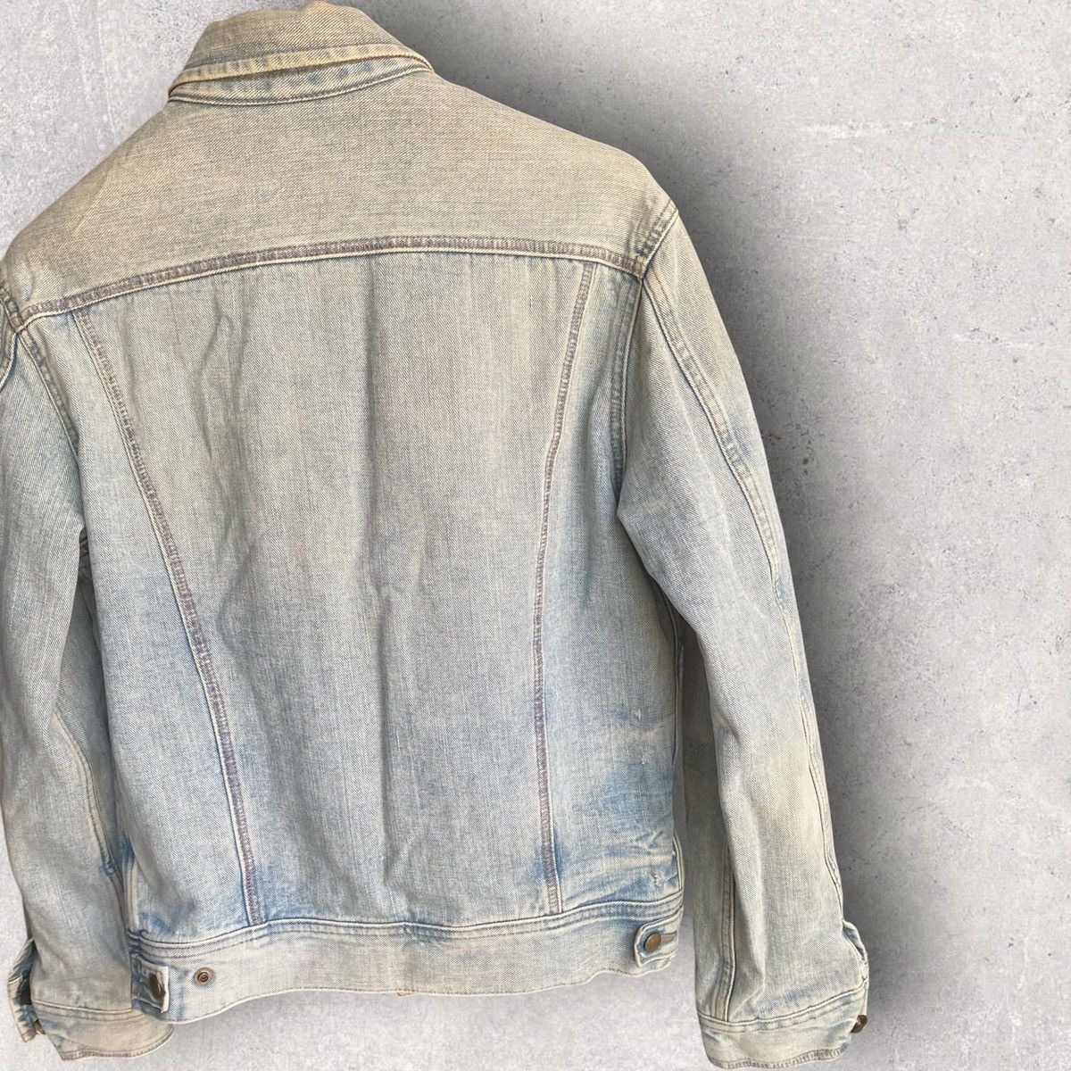 N.Hoolywood N.Hoolywood X Lee Asymmetric Button Denim Trucker Size US M / EU 48-50 / 2 - 6 Thumbnail