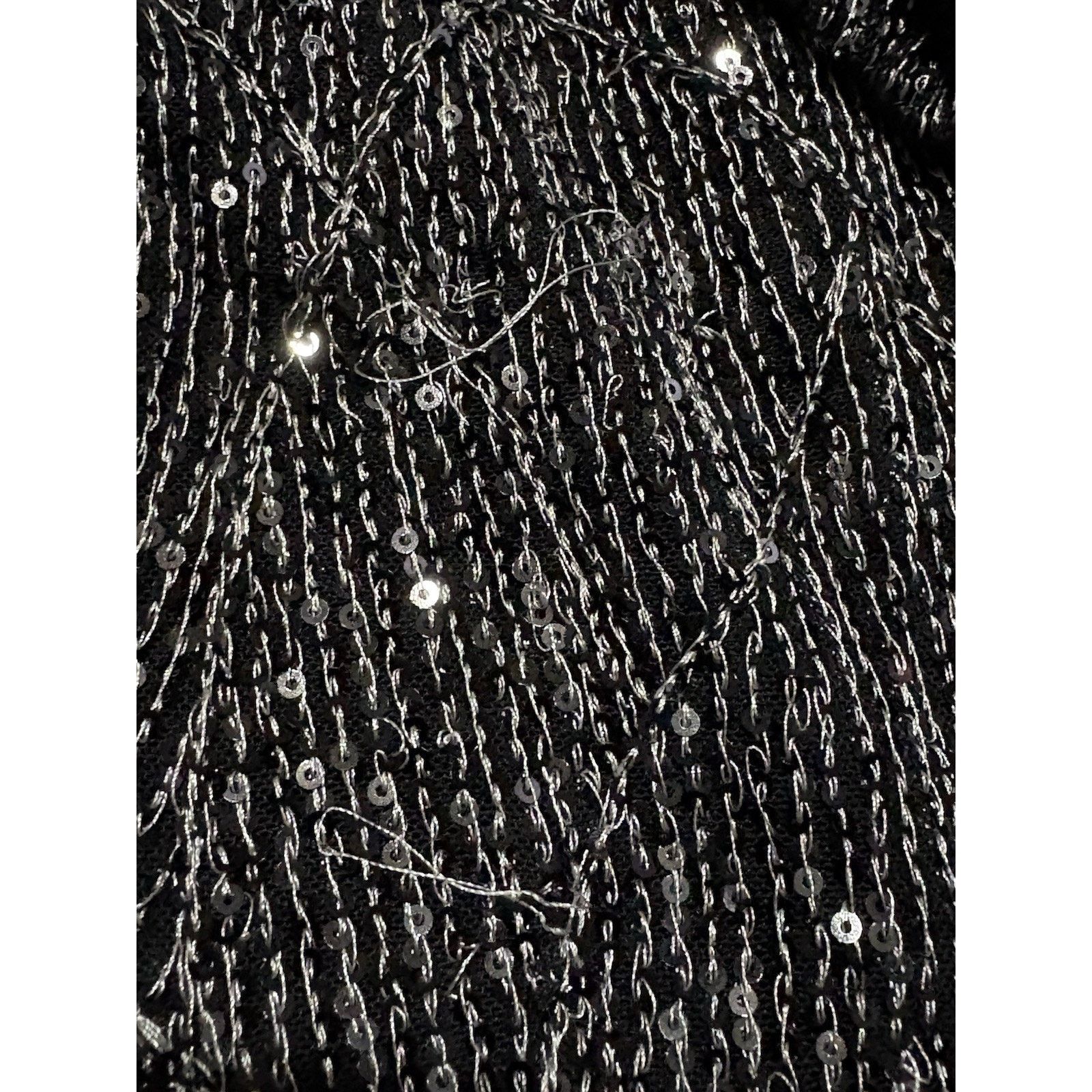 Forever 21 Forever 21 Womens Black Sequin Long Sleeve Mini Dress Size S Size S / US 4 / IT 40 - 8 Thumbnail