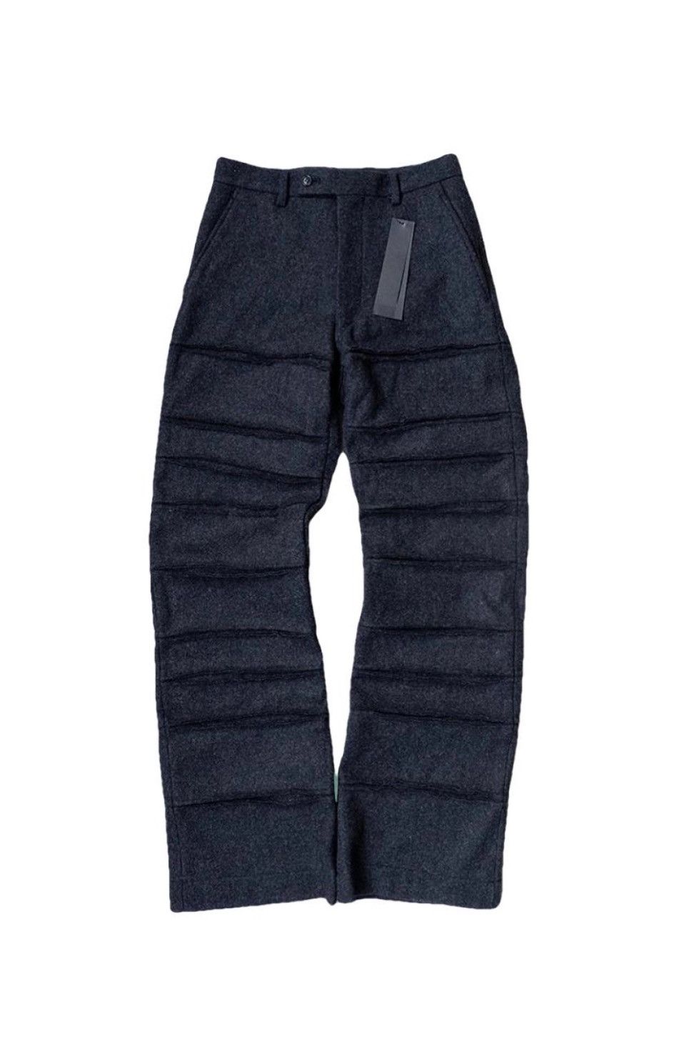 image of Archival Clothing x Hysteric Glamour F/w98 Hagi Wool Pants in Grey, Men's (Size 30)