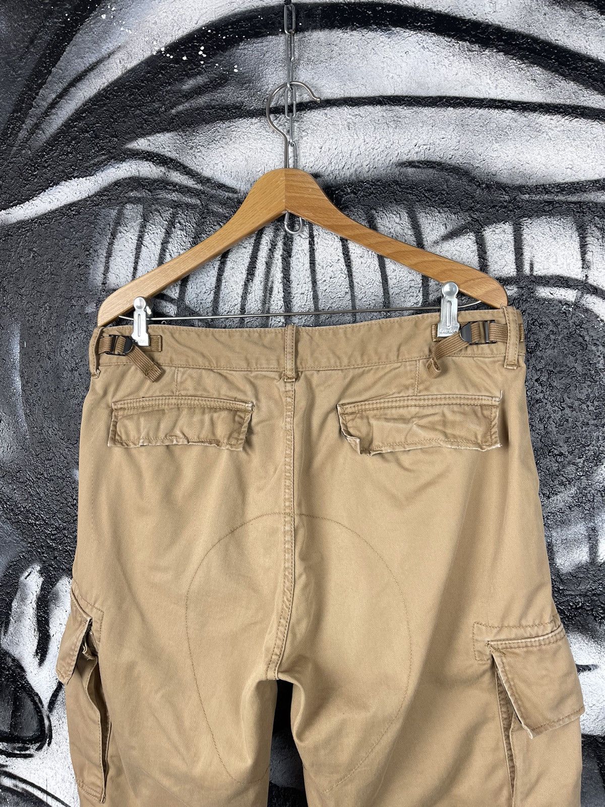 Gap Gap Y2K Vintage Boot Fit BeigeCargo Pants Men’s Size XL Size US 36 / EU 52 - 10 Thumbnail