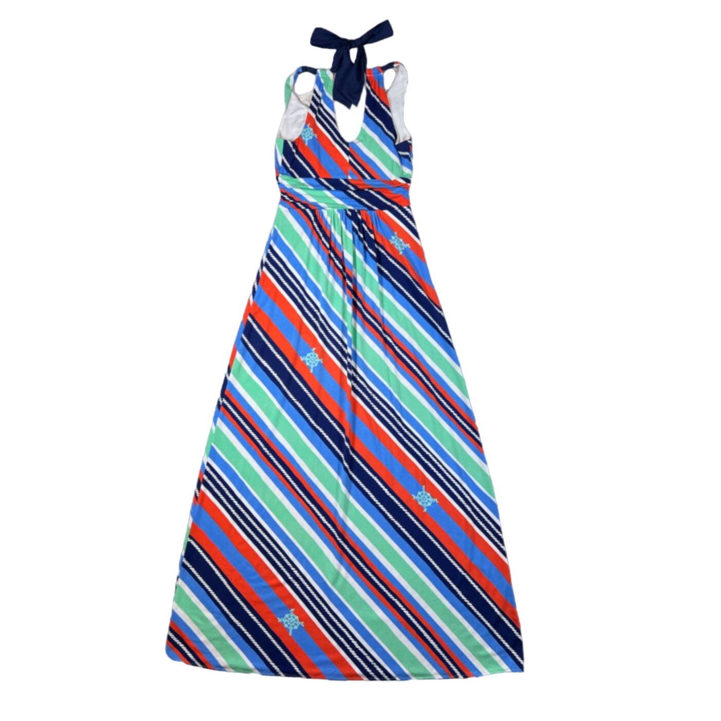 Lilly Pulitzer Blue Striped Sleeveless outlet Dress Size Small