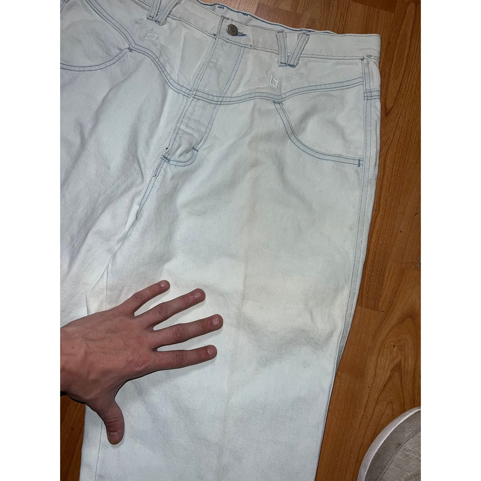 Wrangler Vintage Womens Wrangler Silverlake Jeans Wild Rose Size 40" / US 18 - 5 Thumbnail